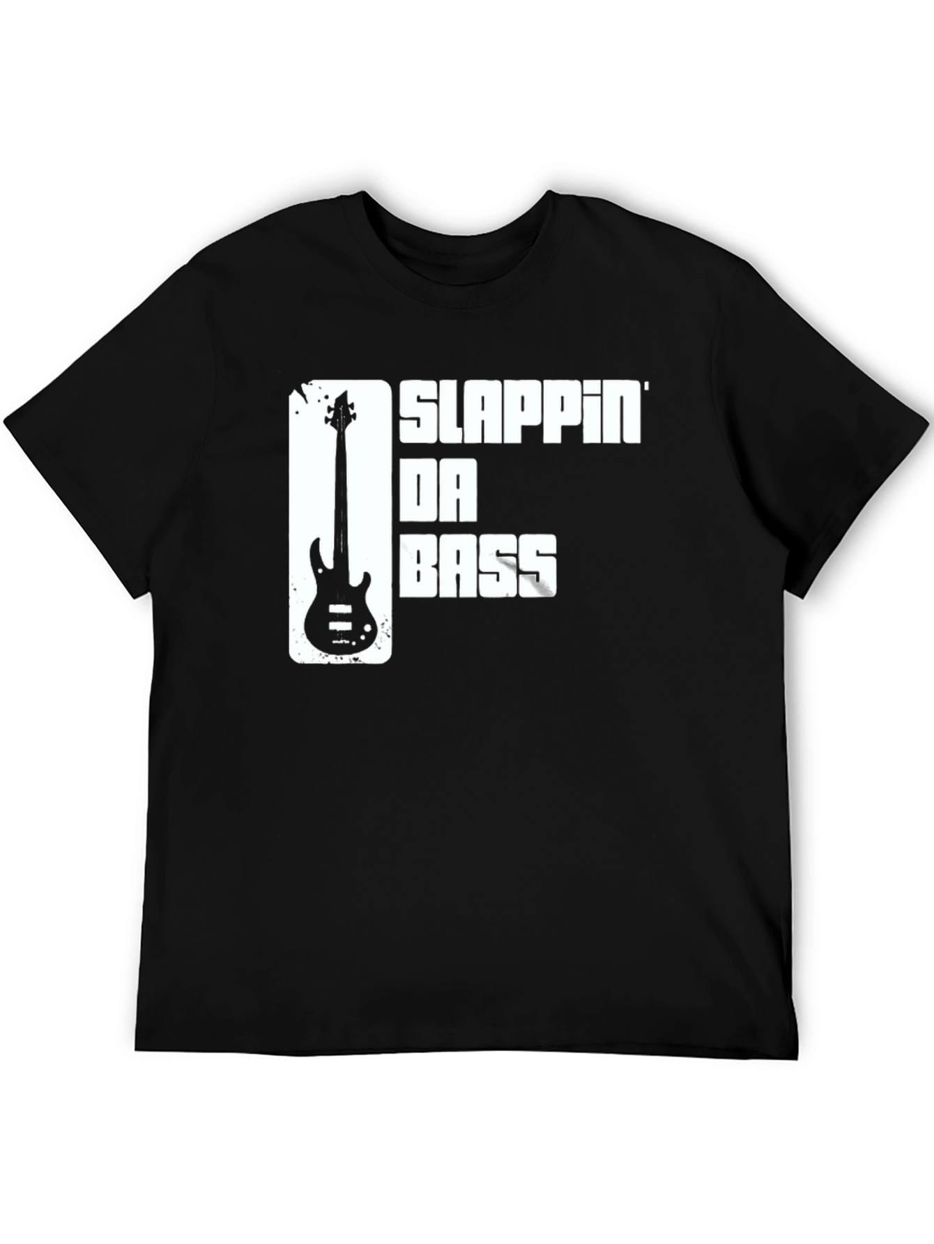 Slappin Da Bass T-Shirt - Musician Novelty Tee