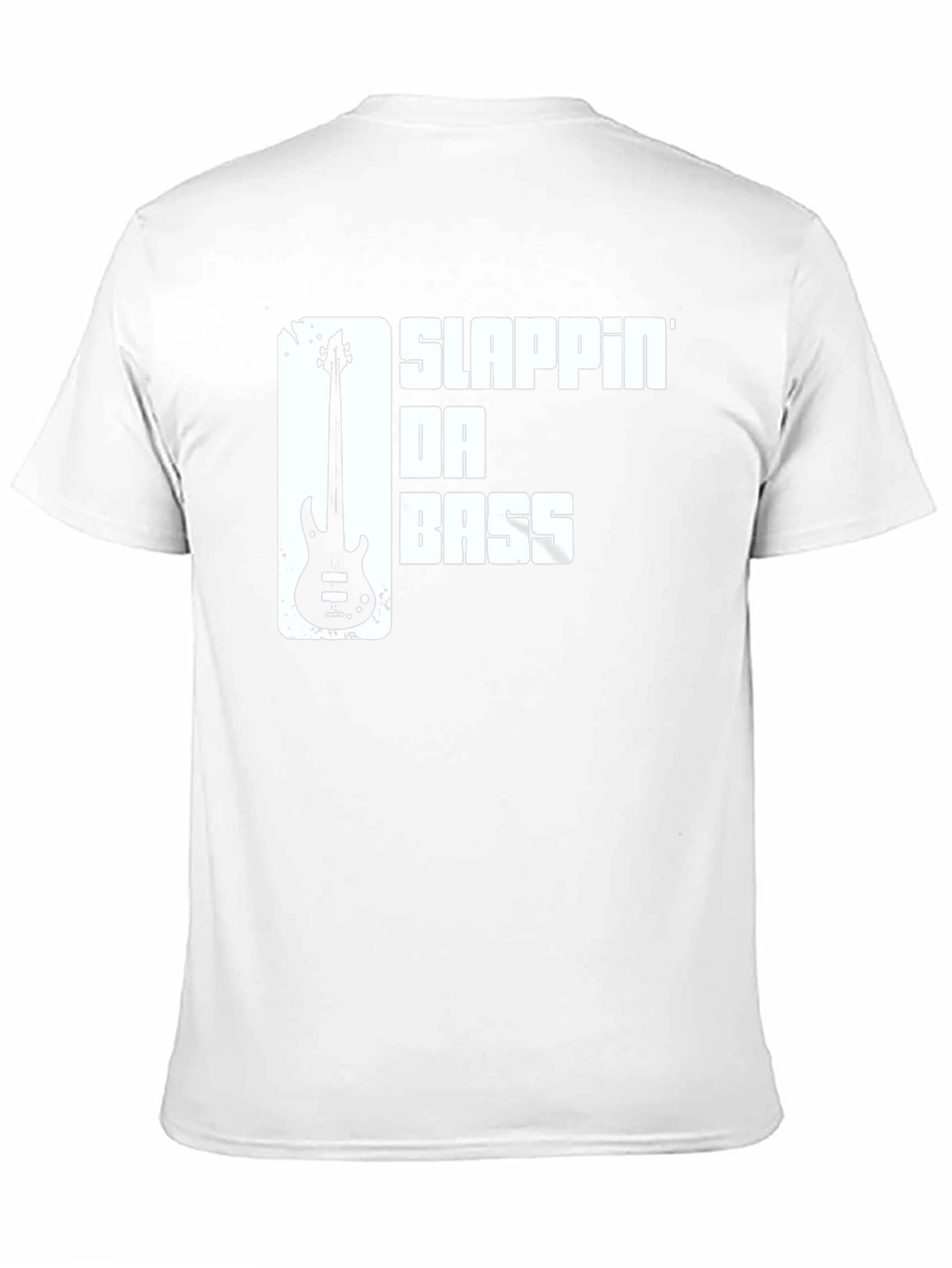 Slappin Da Bass T-Shirt - Musician Novelty Tee