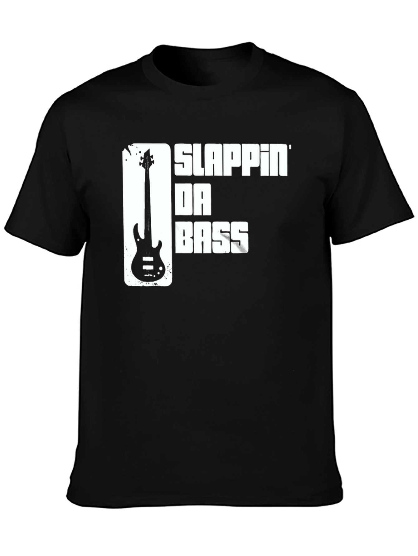 Slappin Da Bass T-Shirt - Musician Novelty Tee