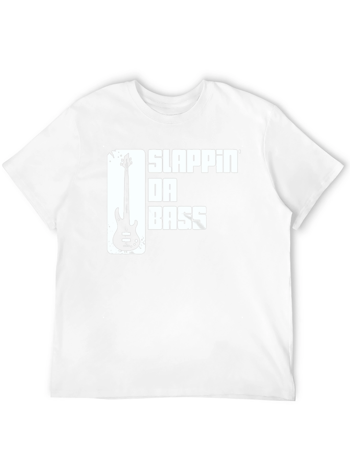 Slappin Da Bass T-Shirt - Musician Novelty Tee