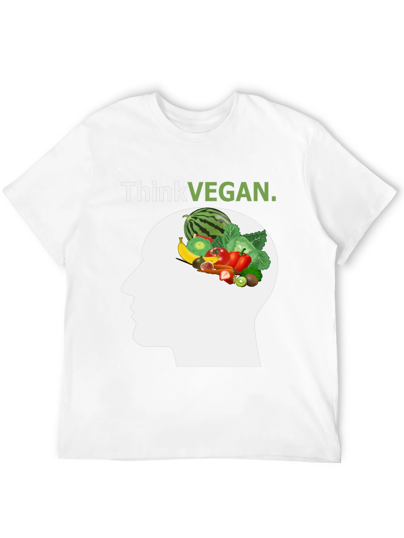 Think Vegan T-Shirt - Unisex Graphic Tee