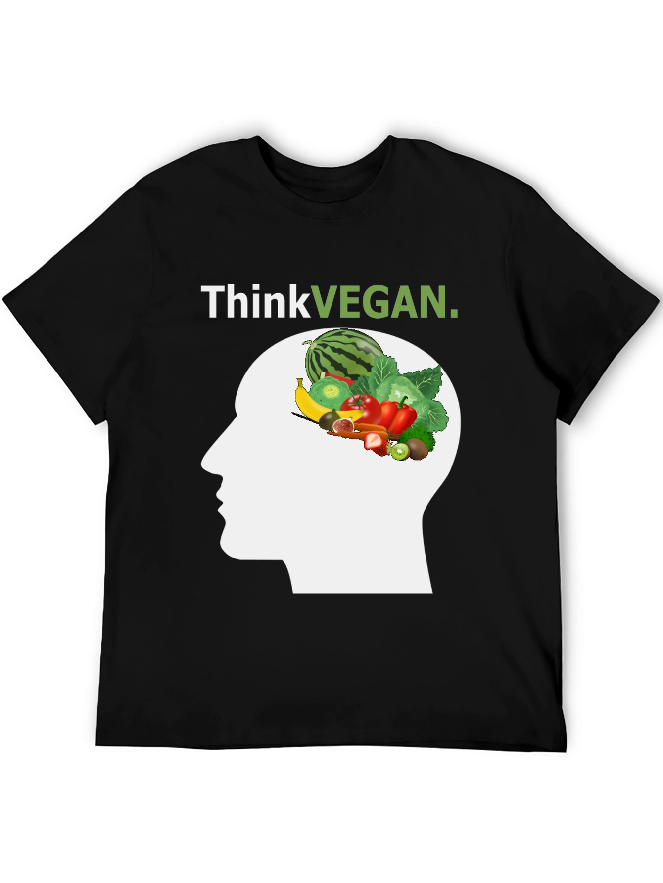 Think Vegan T-Shirt - Unisex Graphic Tee