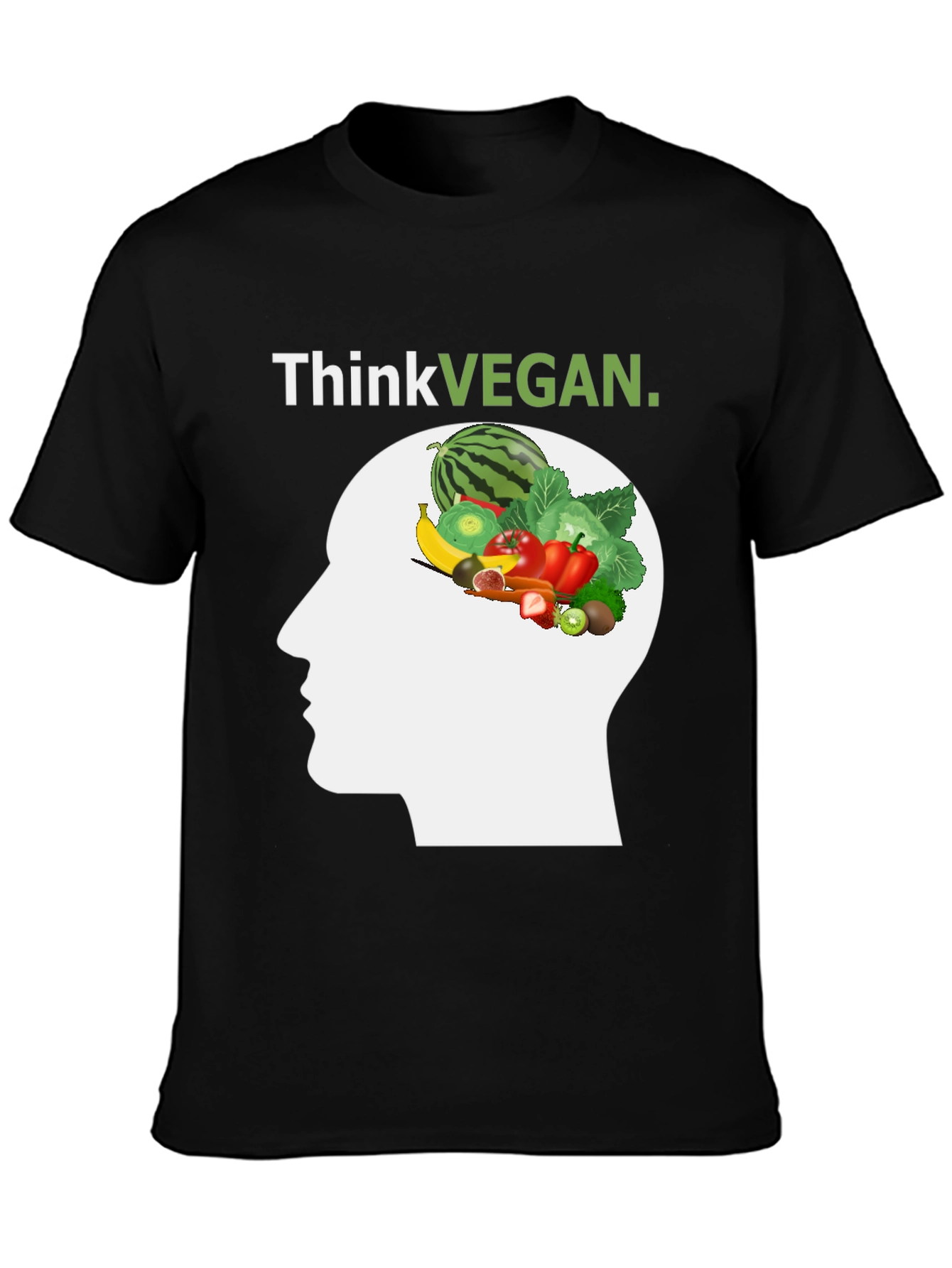 Think Vegan T-Shirt - Unisex Graphic Tee