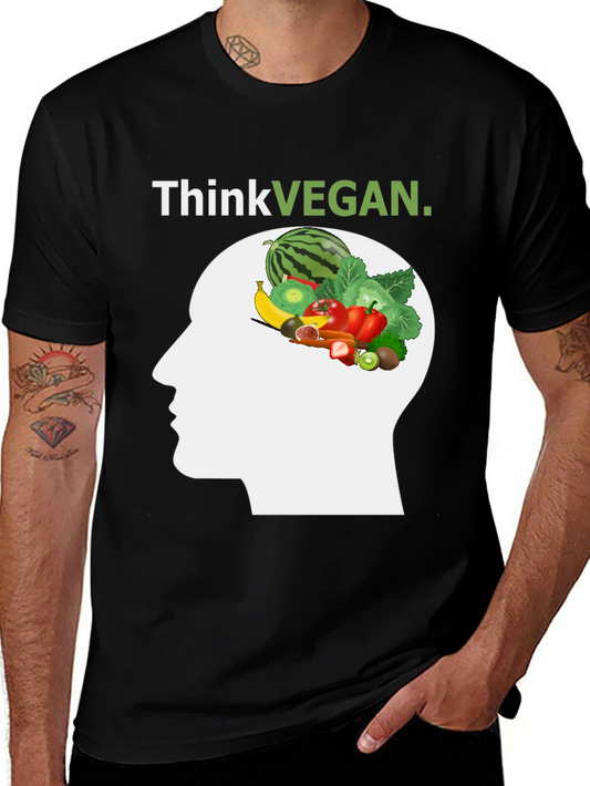 Think Vegan T-Shirt - Unisex Graphic Tee