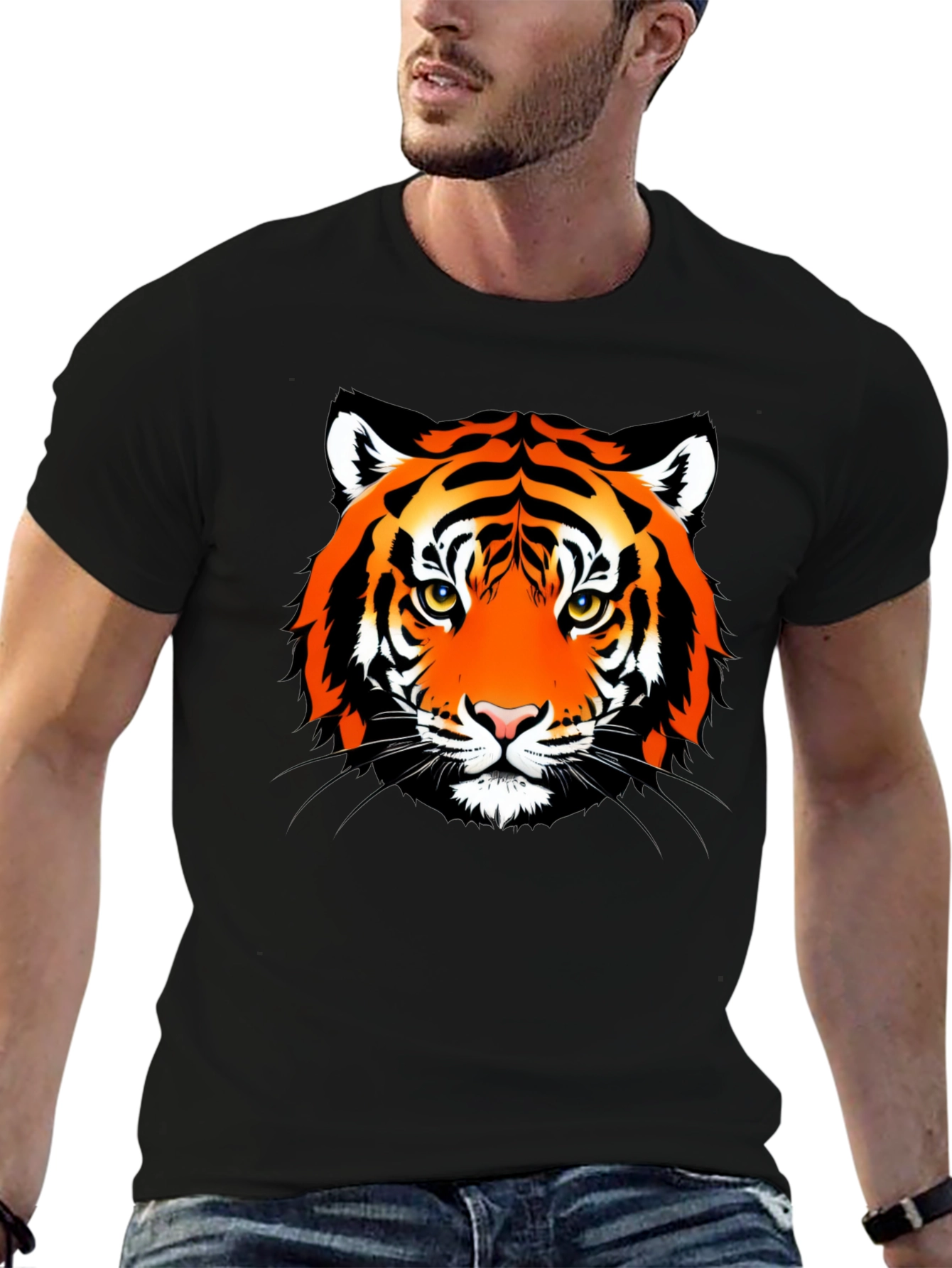 Tiger Graphic T-Shirt - Bold & Stylish