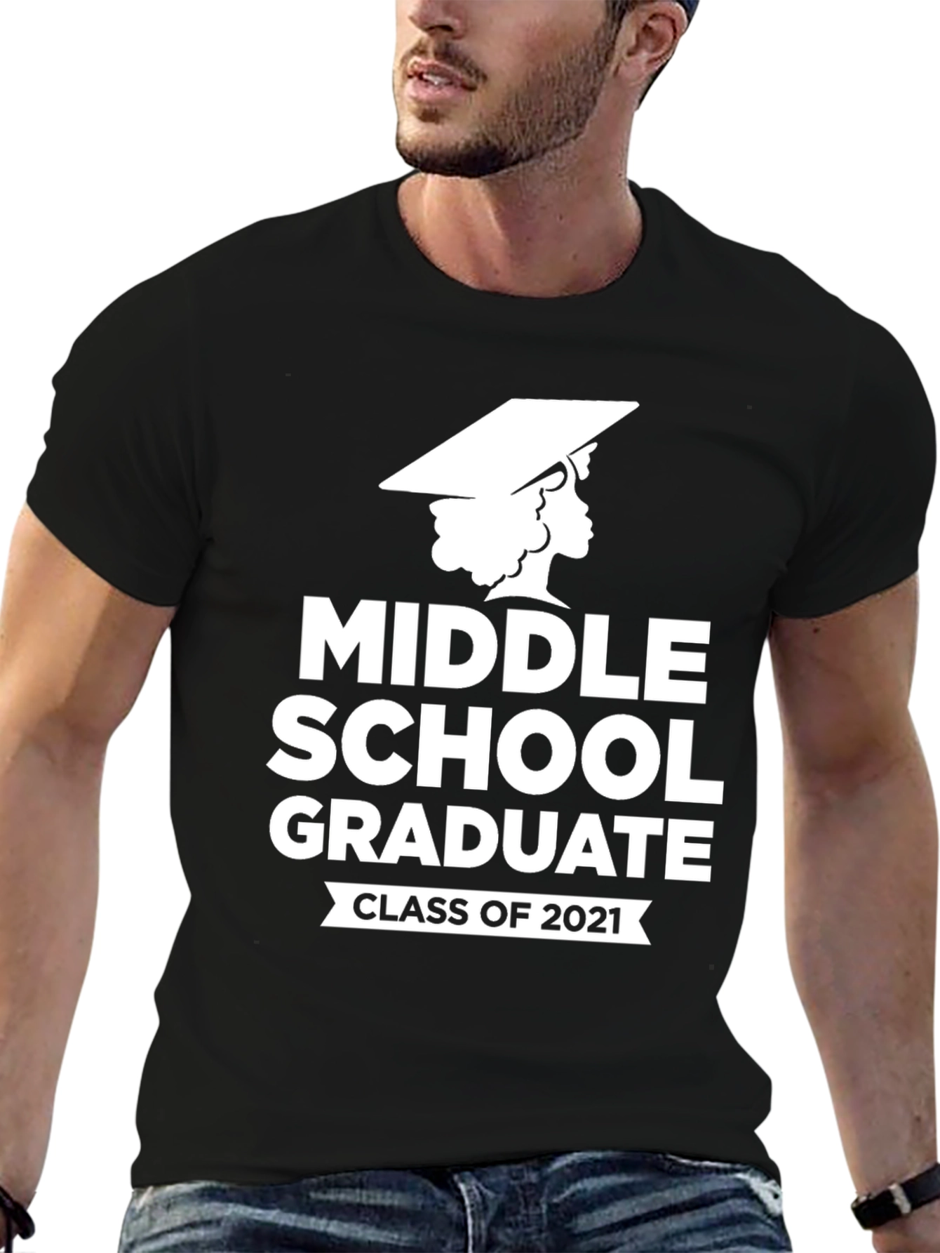 Middle School Graduate T-Shirt - Class of 2021