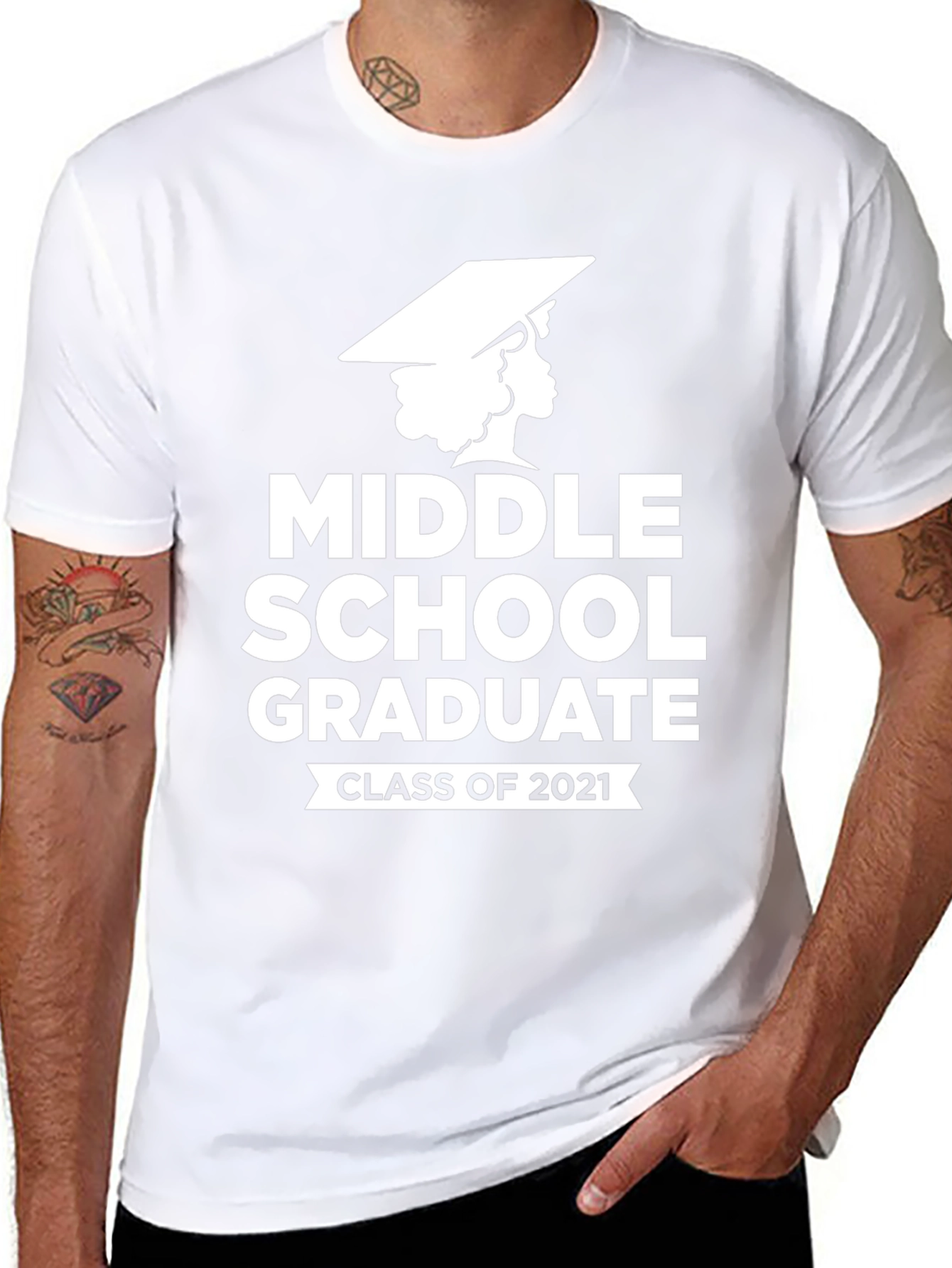 Middle School Graduate T-Shirt - Class of 2021