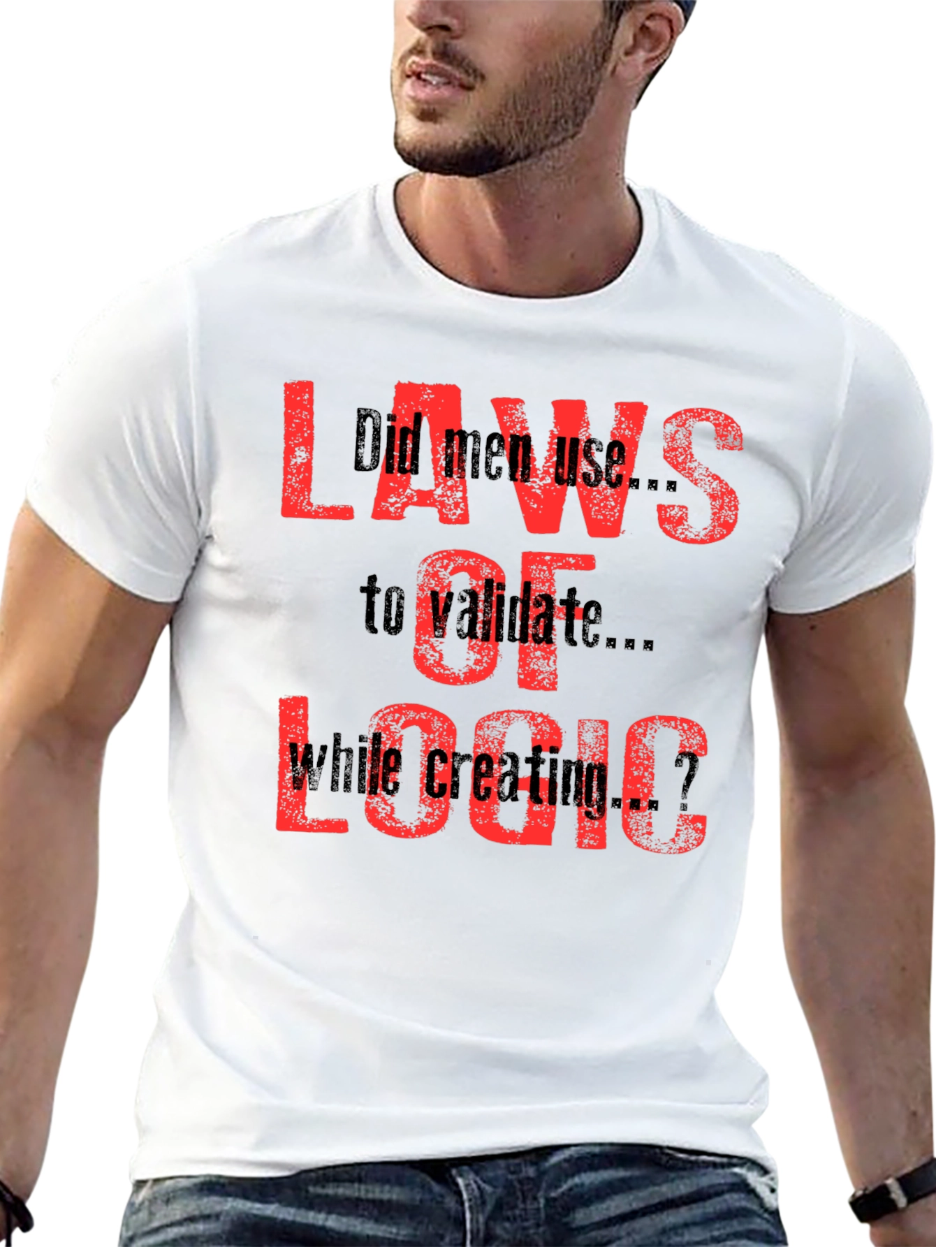 Laws Of Logic Black T-Shirt