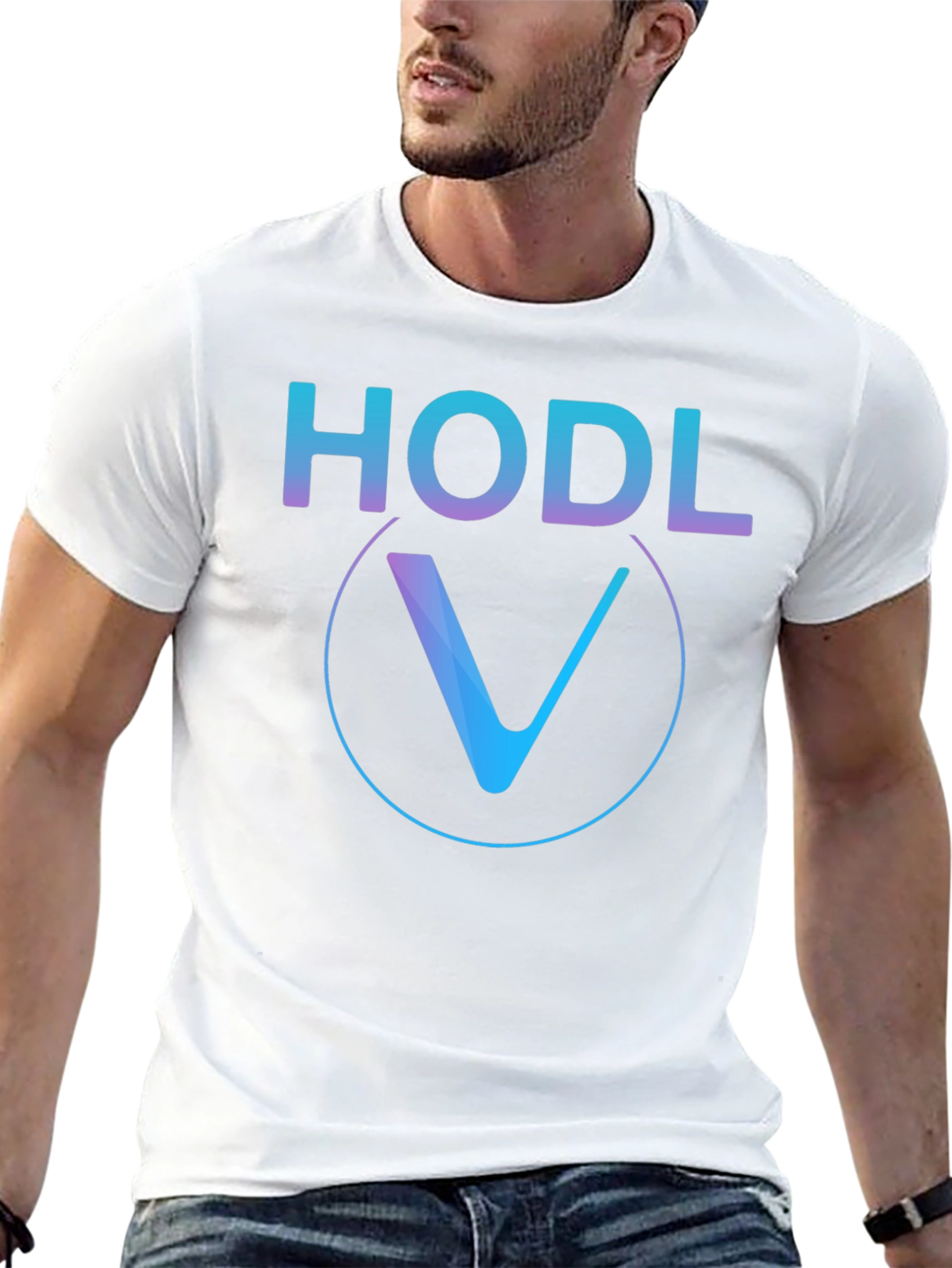 HODL Crypto Tee - Venn Circle Design
