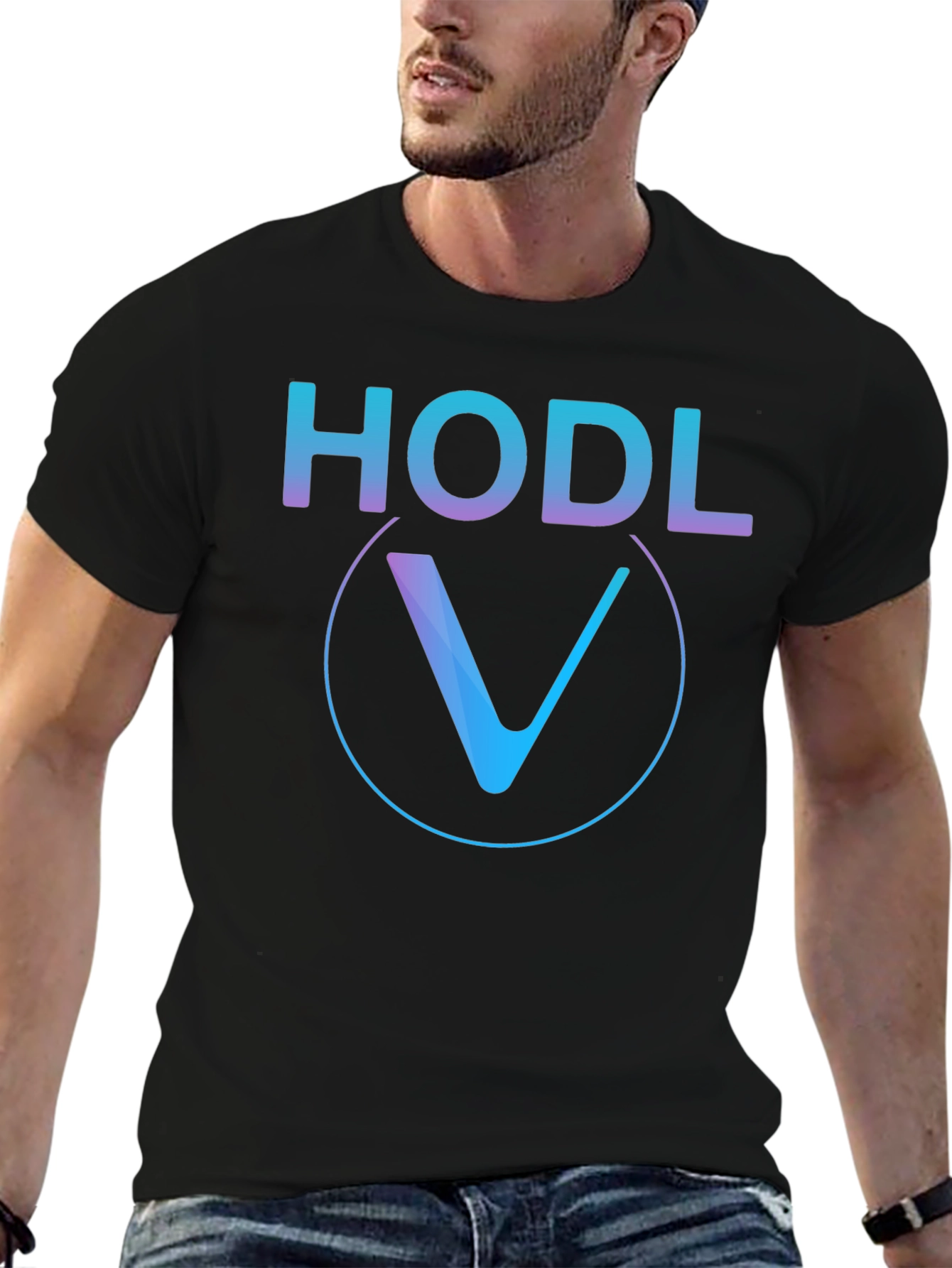 HODL Crypto Tee - Venn Circle Design
