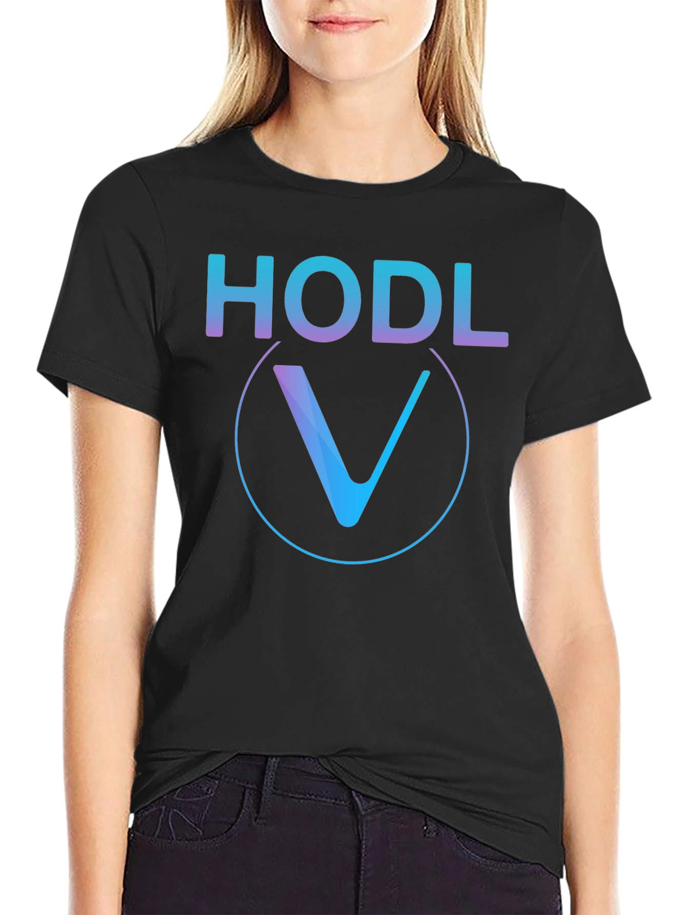 HODL Crypto Tee - Venn Circle Design