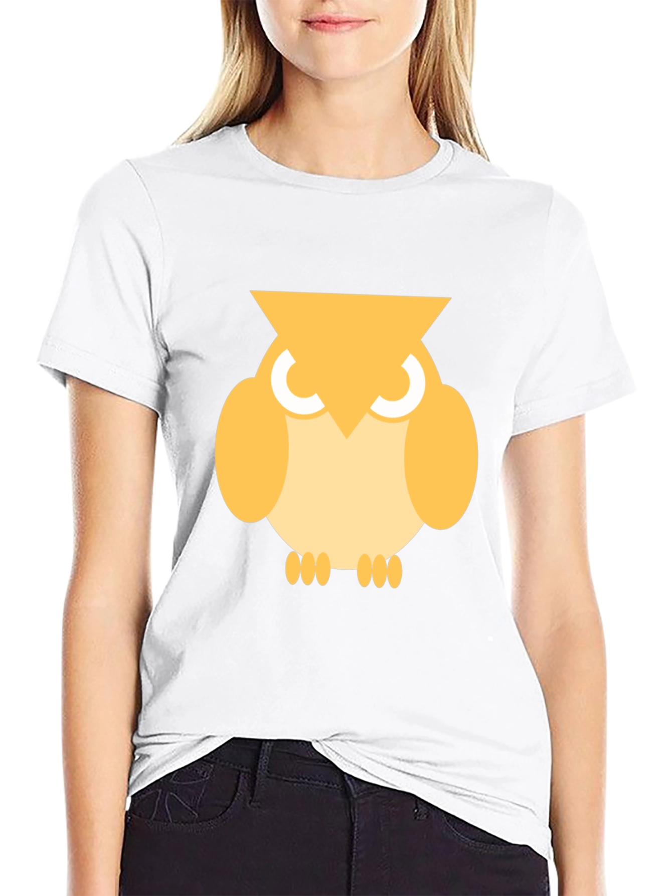 Cool Owl Graphic Tee - Mens Black T-Shirt
