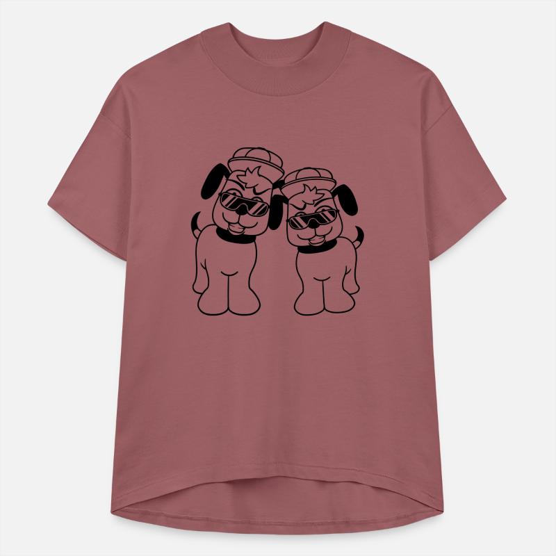 2 DJ Dogs Sunglasses Teenager Cap Cappy Team Crew