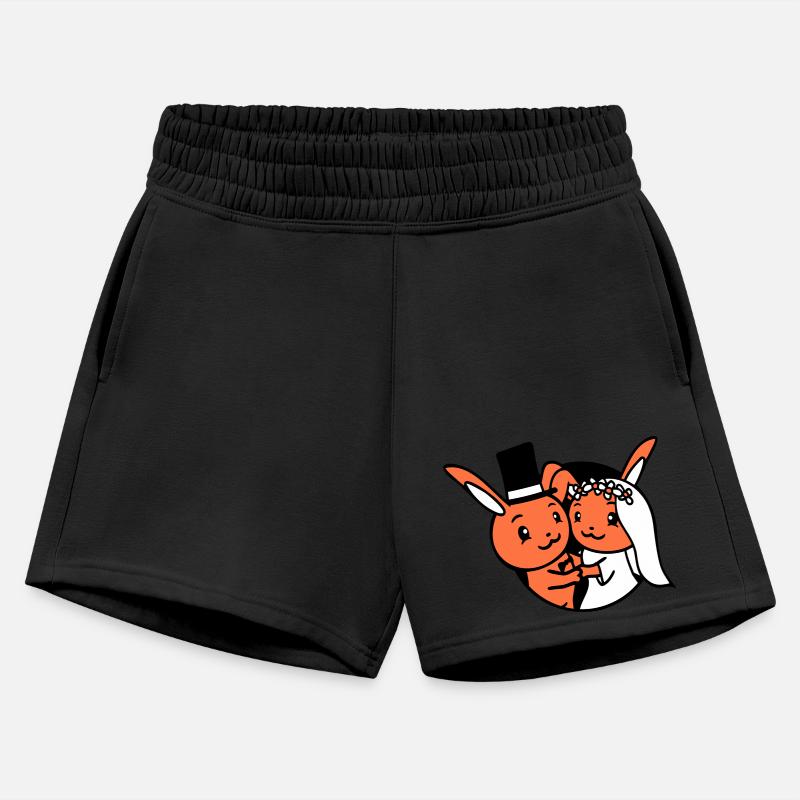 2 Rabbits Wedding Marriage Groom Bride Two Engaged