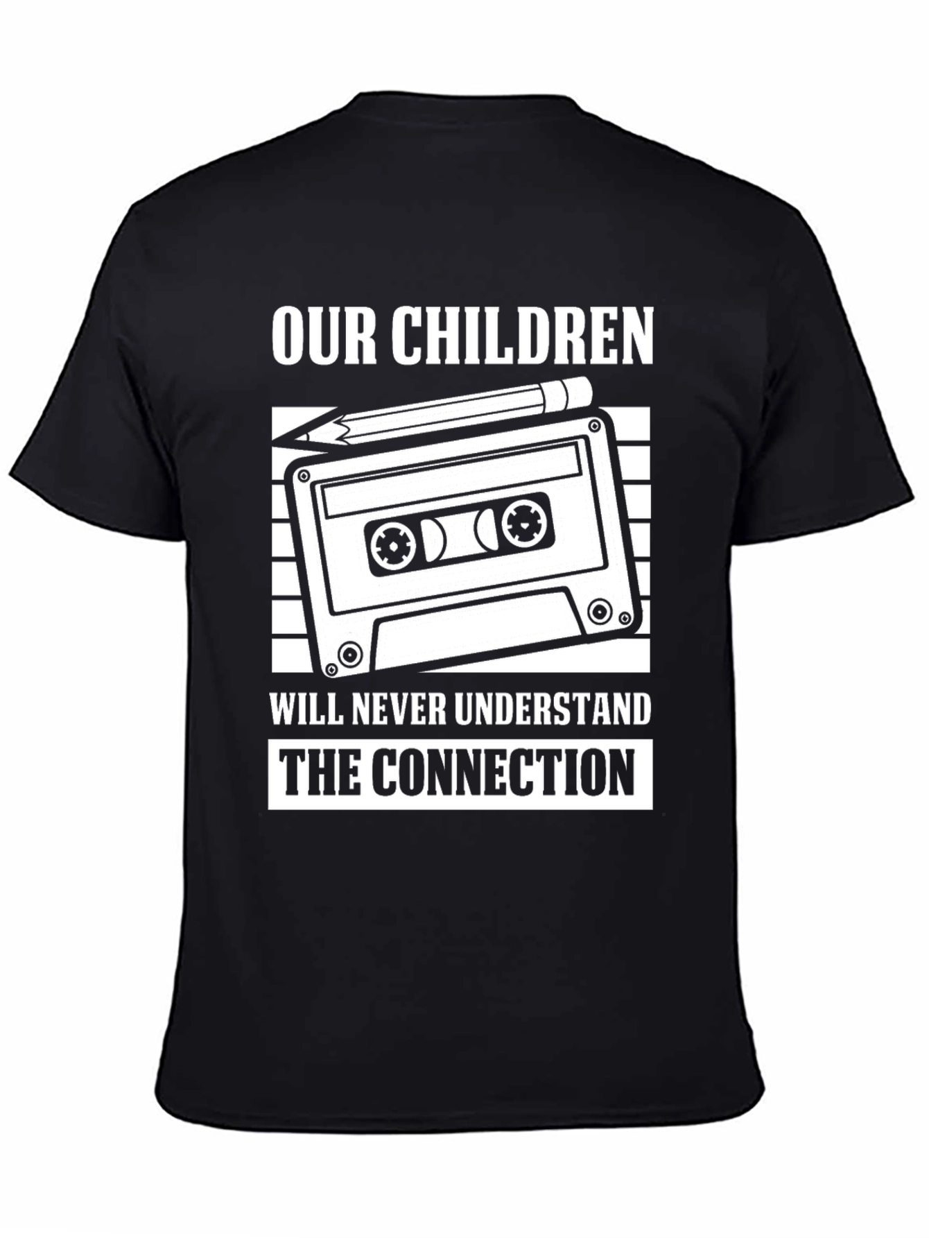 Our Children Cassette Tape T-Shirt Retro Music Lover Gift