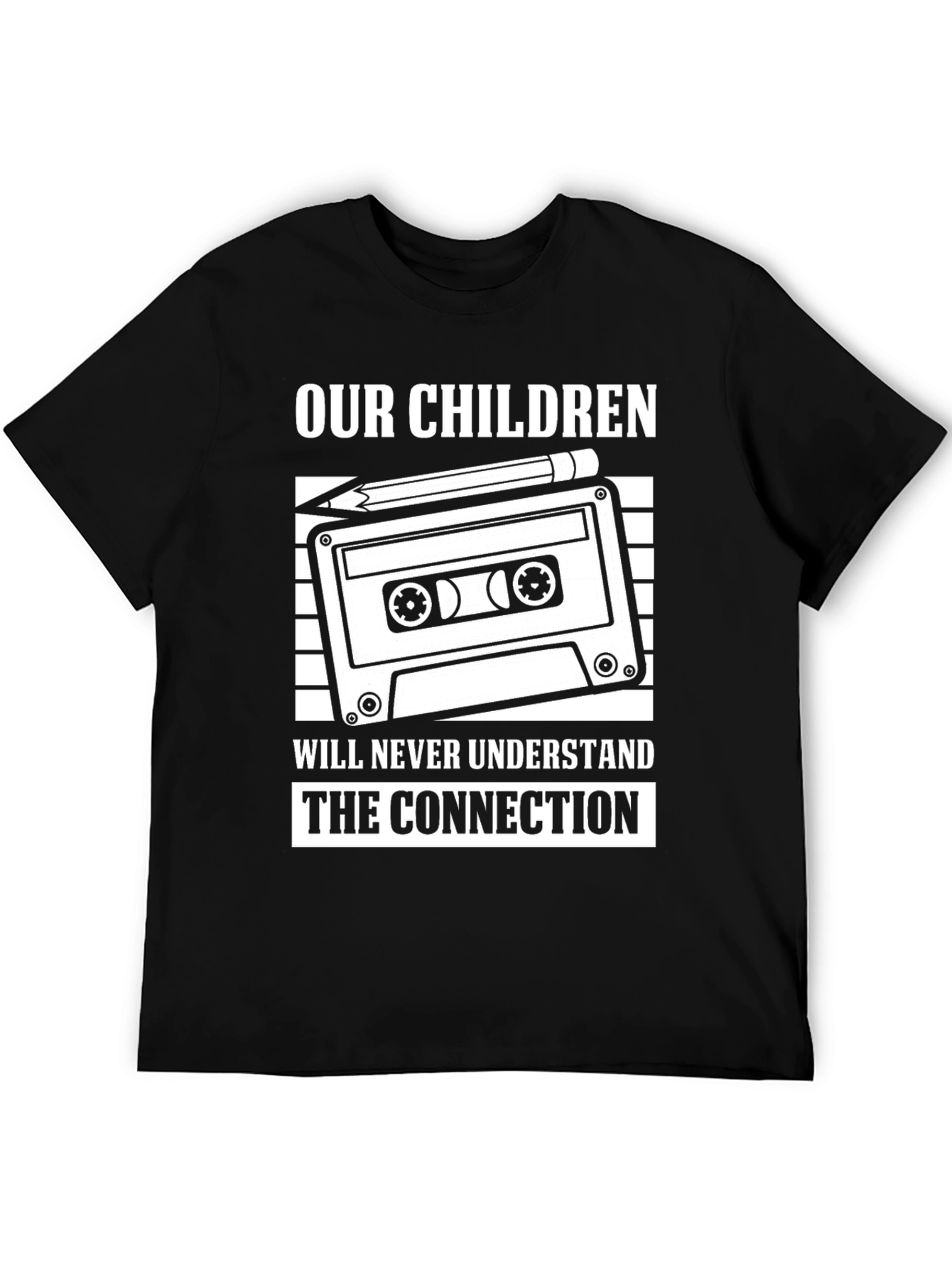 Our Children Cassette Tape T-Shirt Retro Music Lover Gift