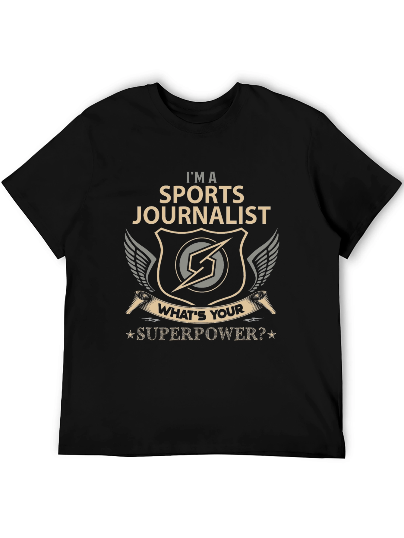 Sports Journalist Superpower T-Shirt