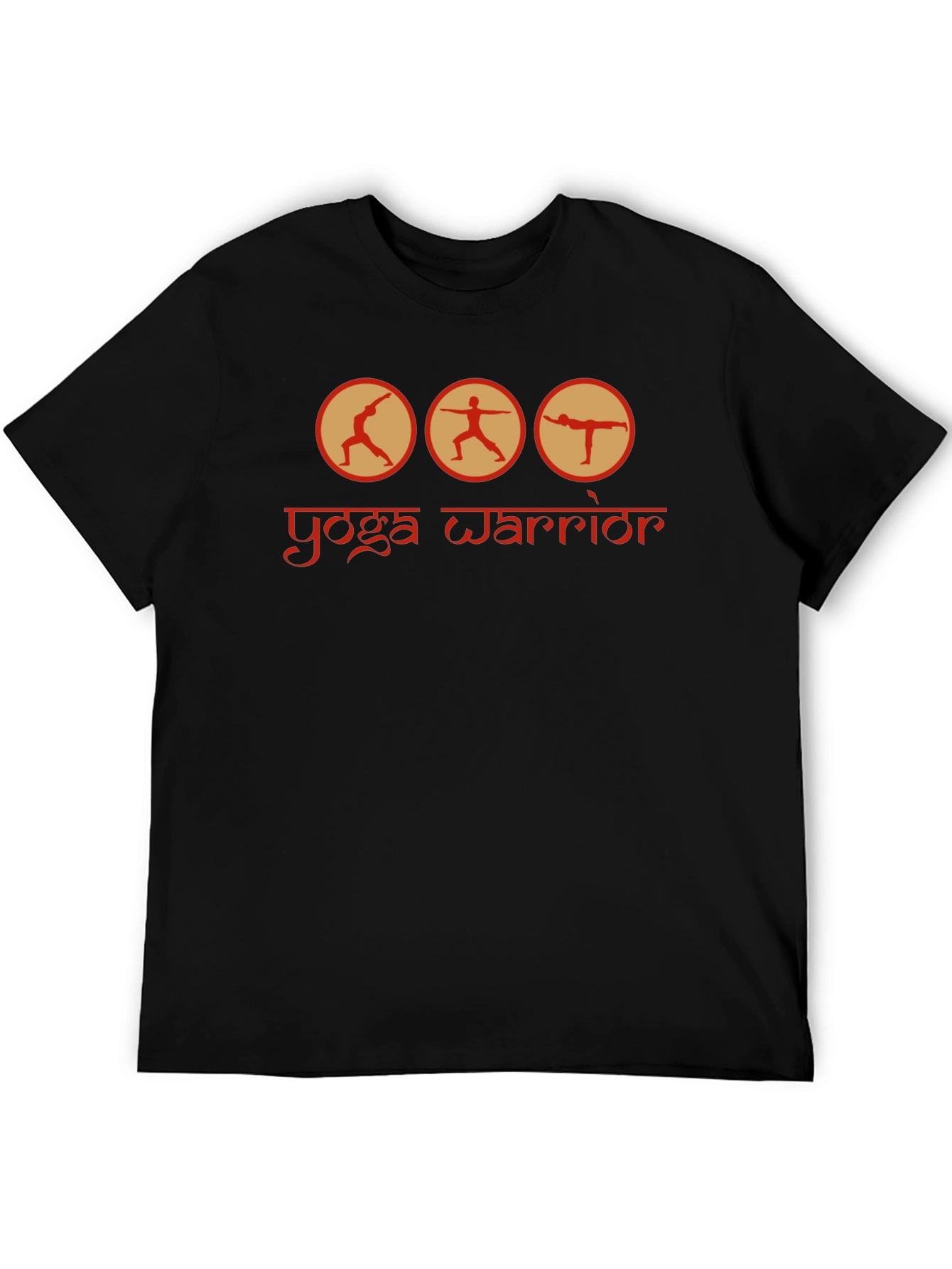 Yoga Warrior Graphic T-Shirt - Soft Cotton Blend