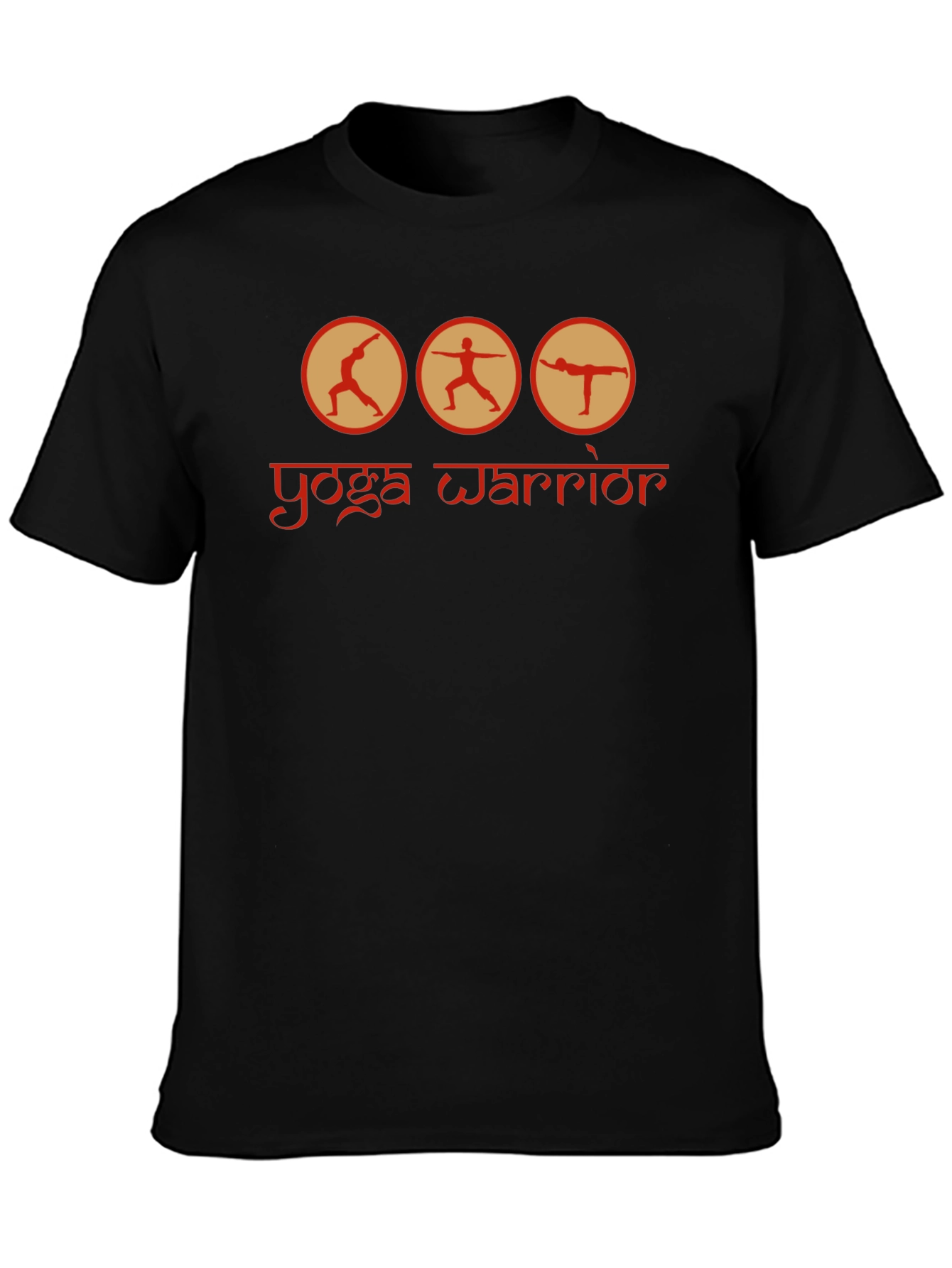 Yoga Warrior Graphic T-Shirt - Soft Cotton Blend