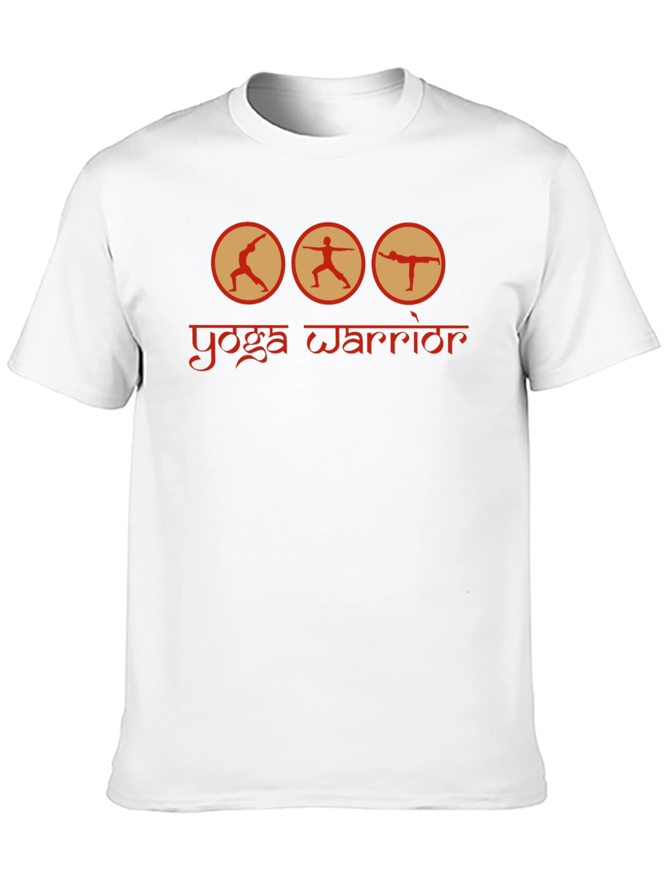 Yoga Warrior Graphic T-Shirt - Soft Cotton Blend