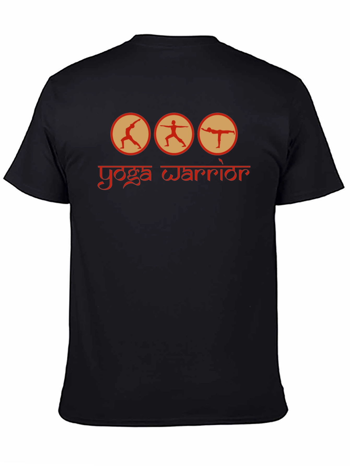 Yoga Warrior Graphic T-Shirt - Soft Cotton Blend