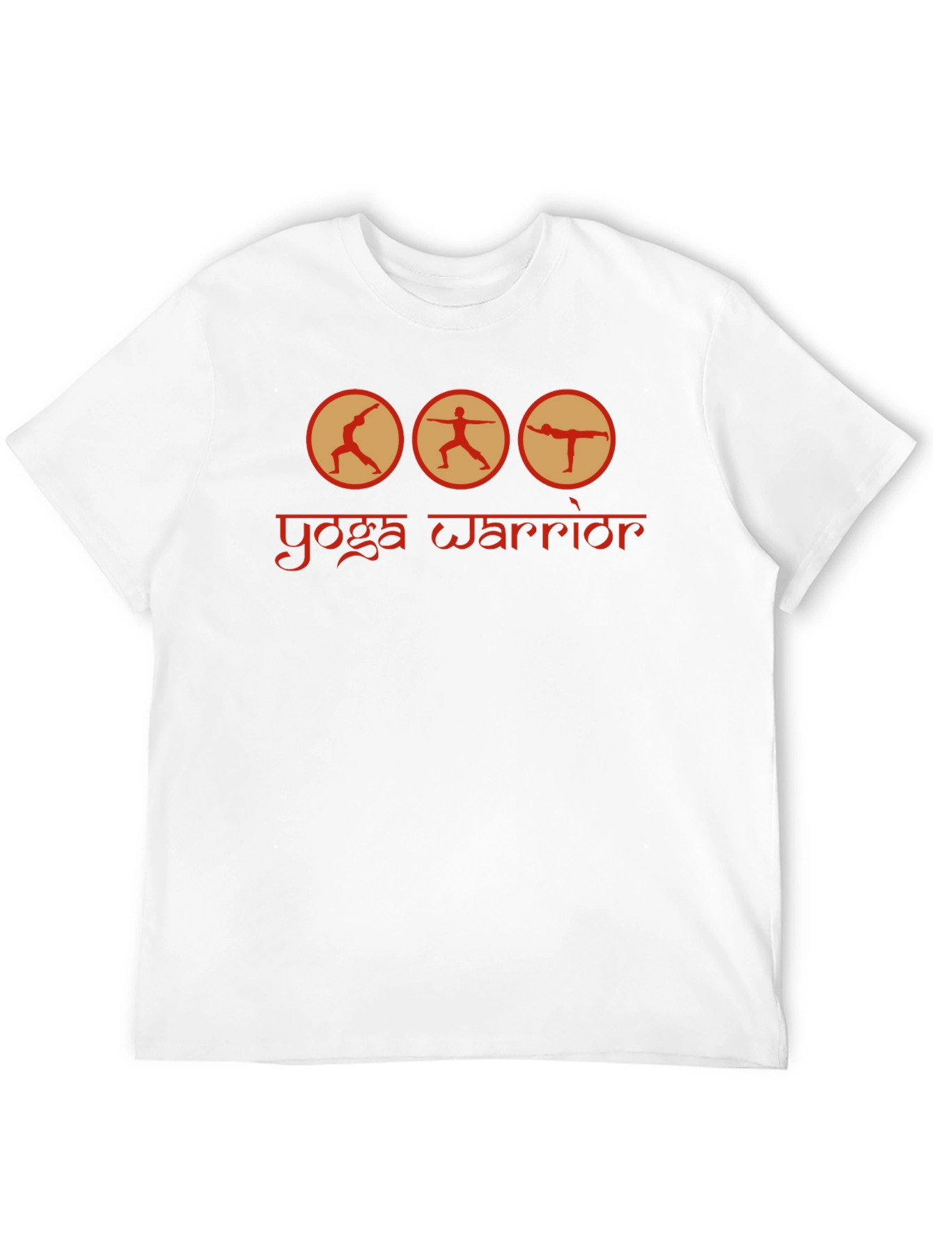 Yoga Warrior Graphic T-Shirt - Soft Cotton Blend