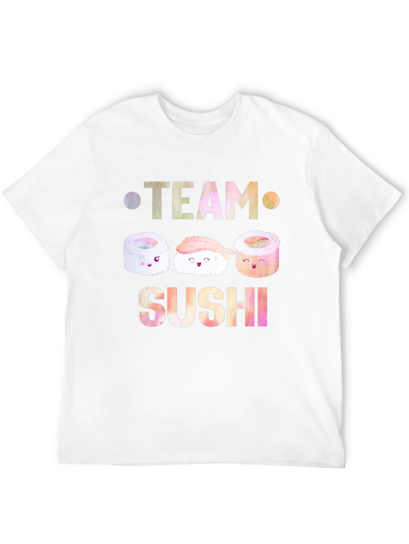 Team Sushi Graphic Tee - Unisex Black T-Shirt