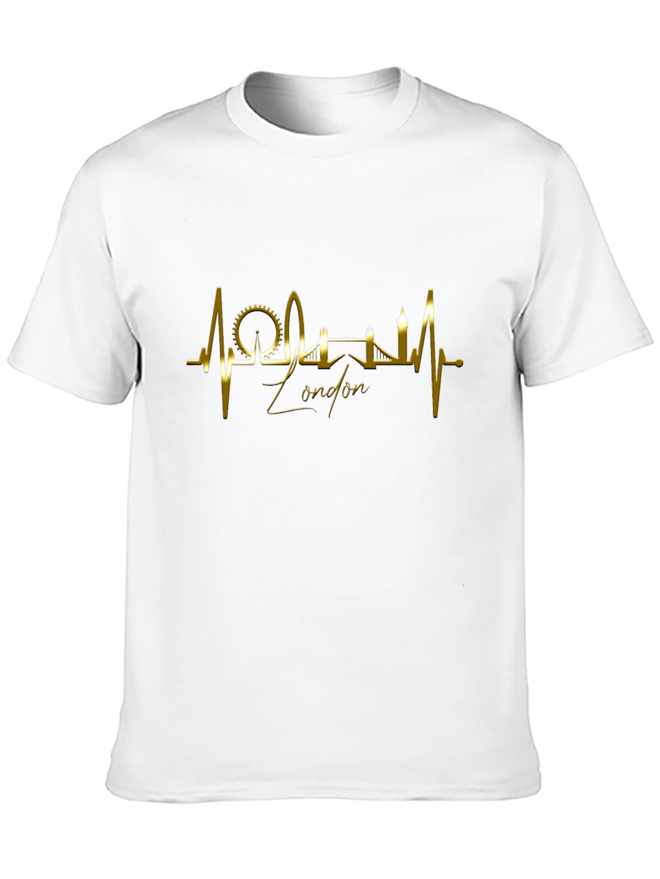 London Skyline Heartbeat T-Shirt