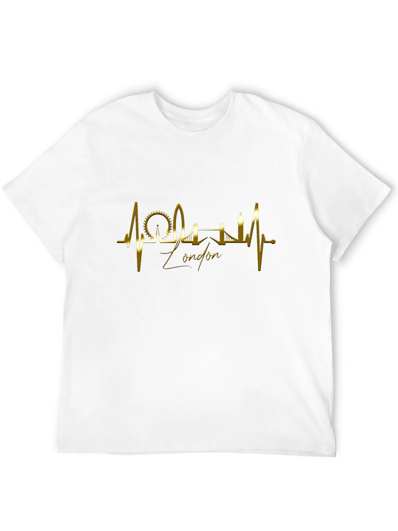 London Skyline Heartbeat T-Shirt