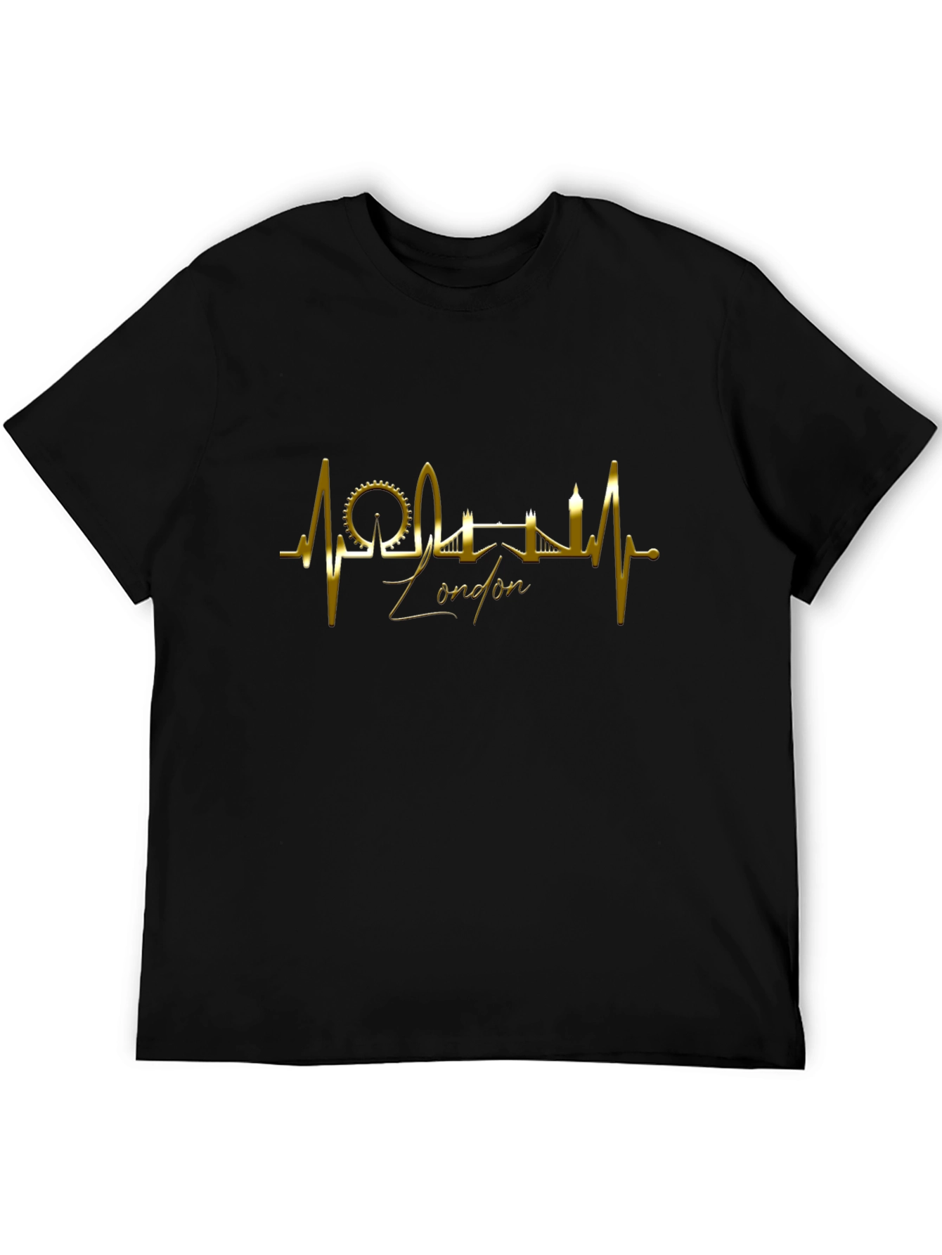 London Skyline Heartbeat T-Shirt