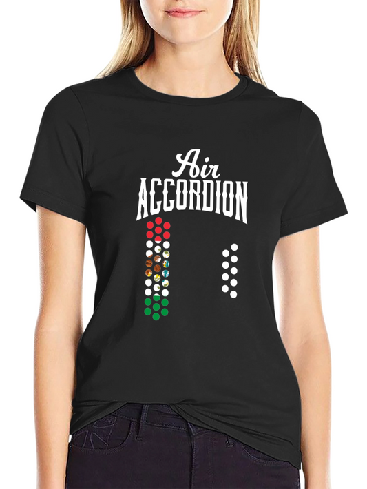 Air Accordion T-Shirt - Musical Instrument Humor