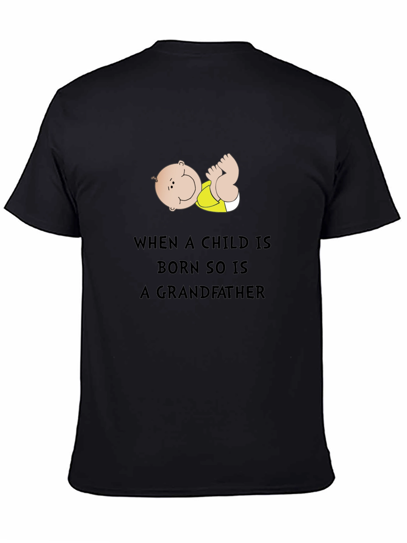 Grandfather T-Shirt - Baby Graphic Novelty Tee