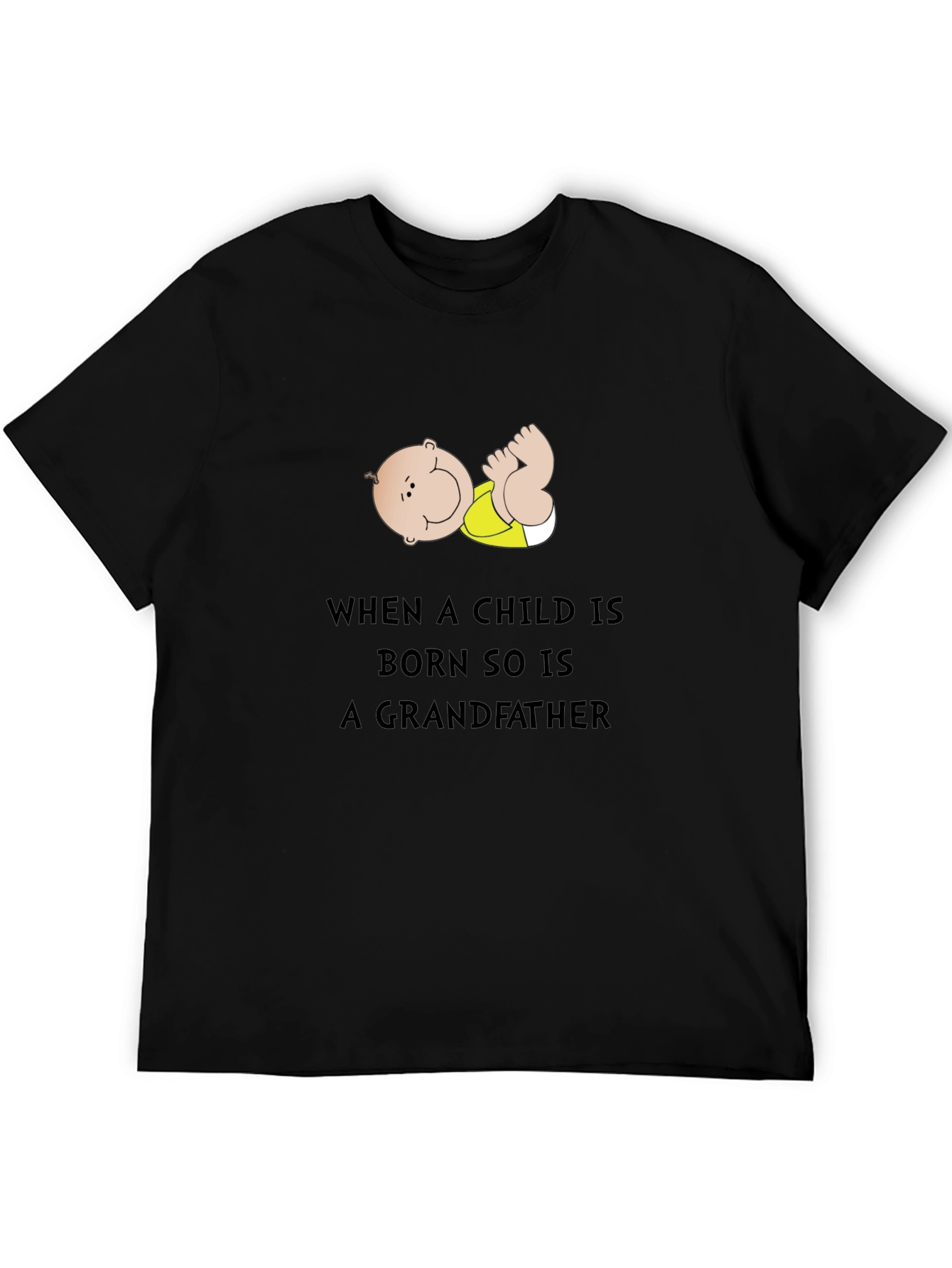 Grandfather T-Shirt - Baby Graphic Novelty Tee