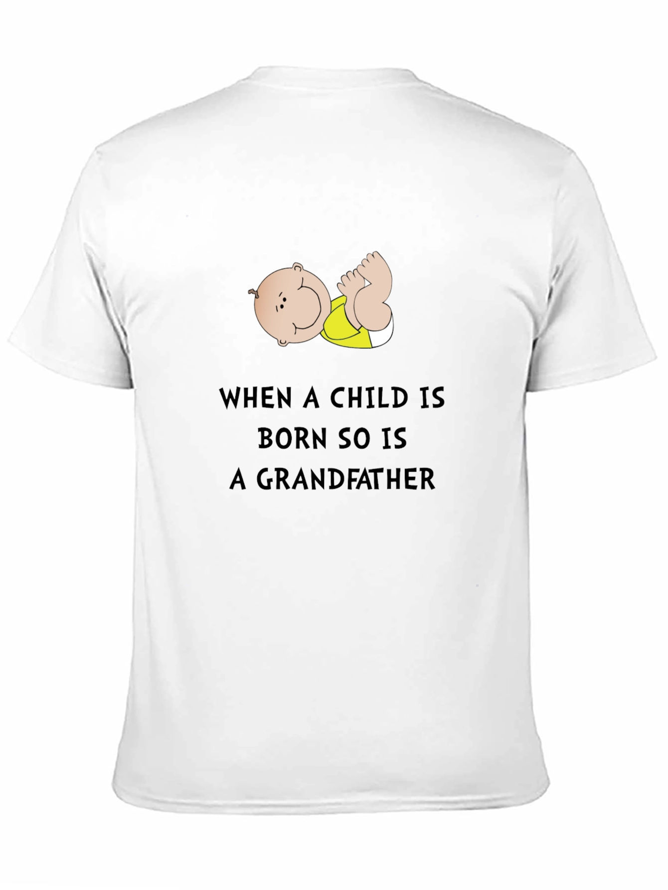 Grandfather T-Shirt - Baby Graphic Novelty Tee