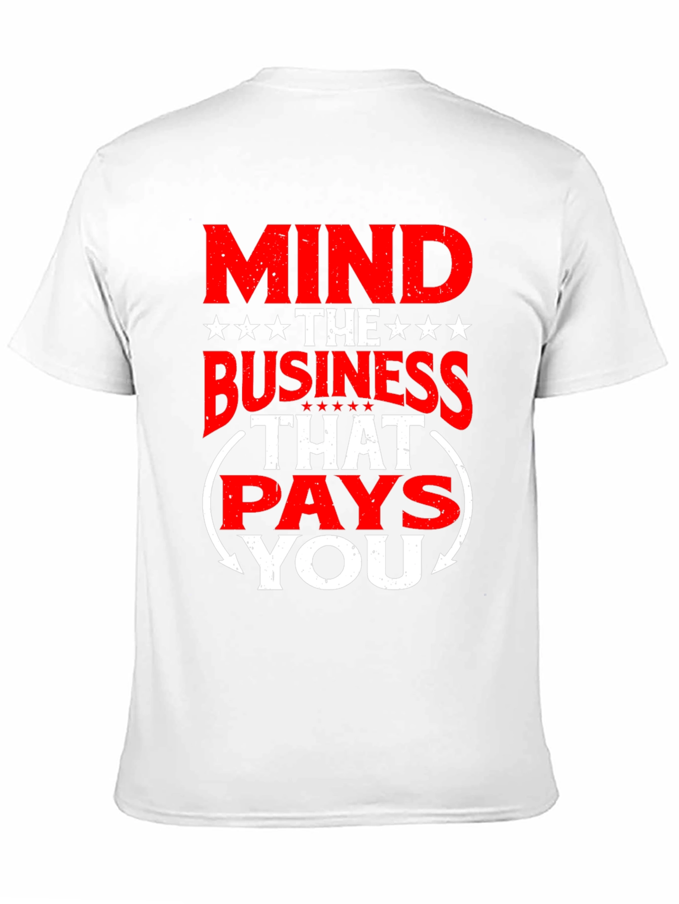 Mind the Business Graphic Tee - Black