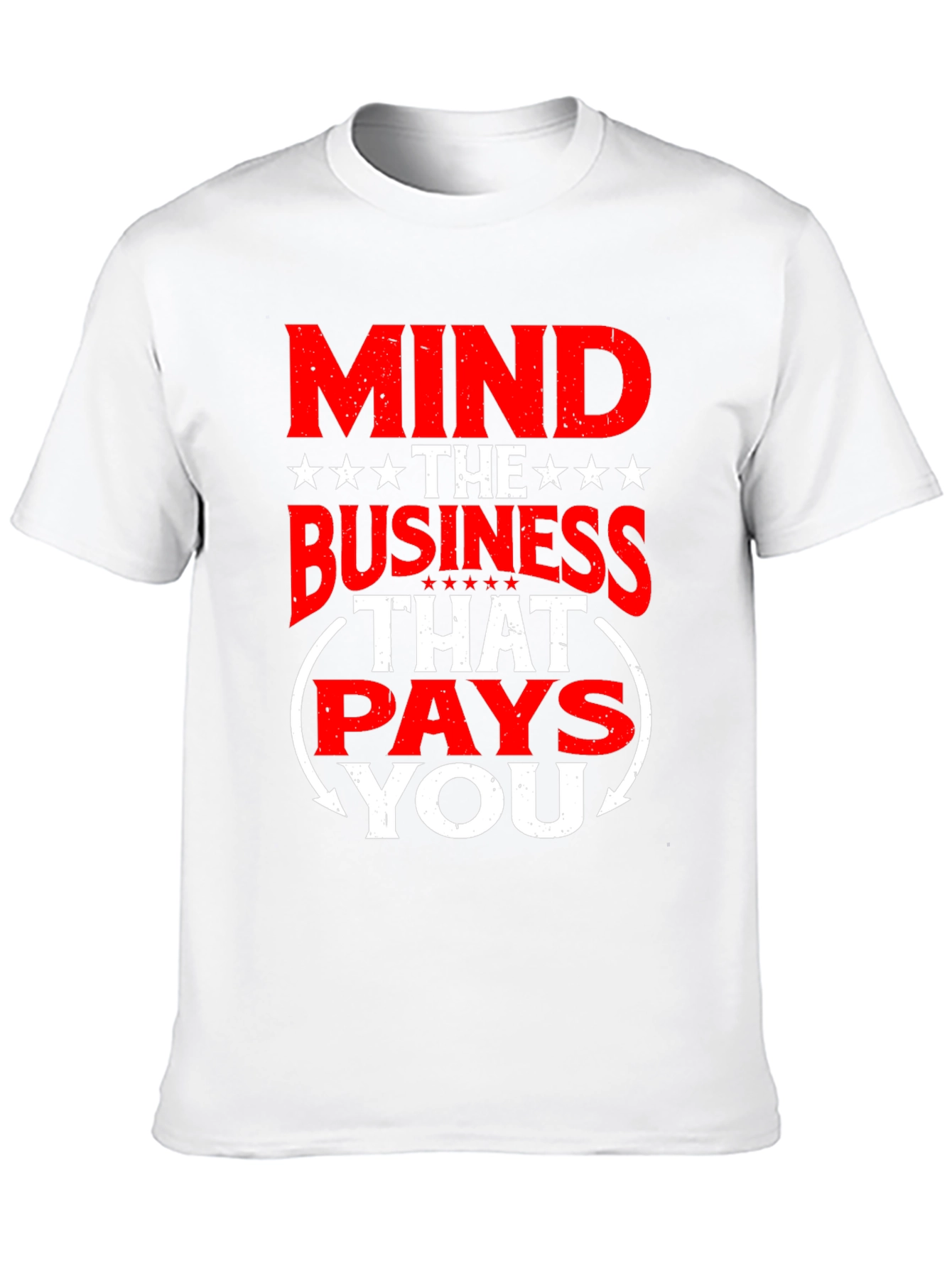 Mind the Business Graphic Tee - Black