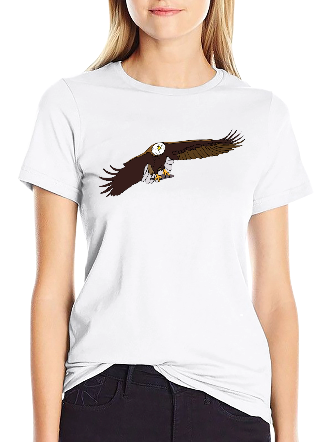 Eagle Graphic Black T-Shirt