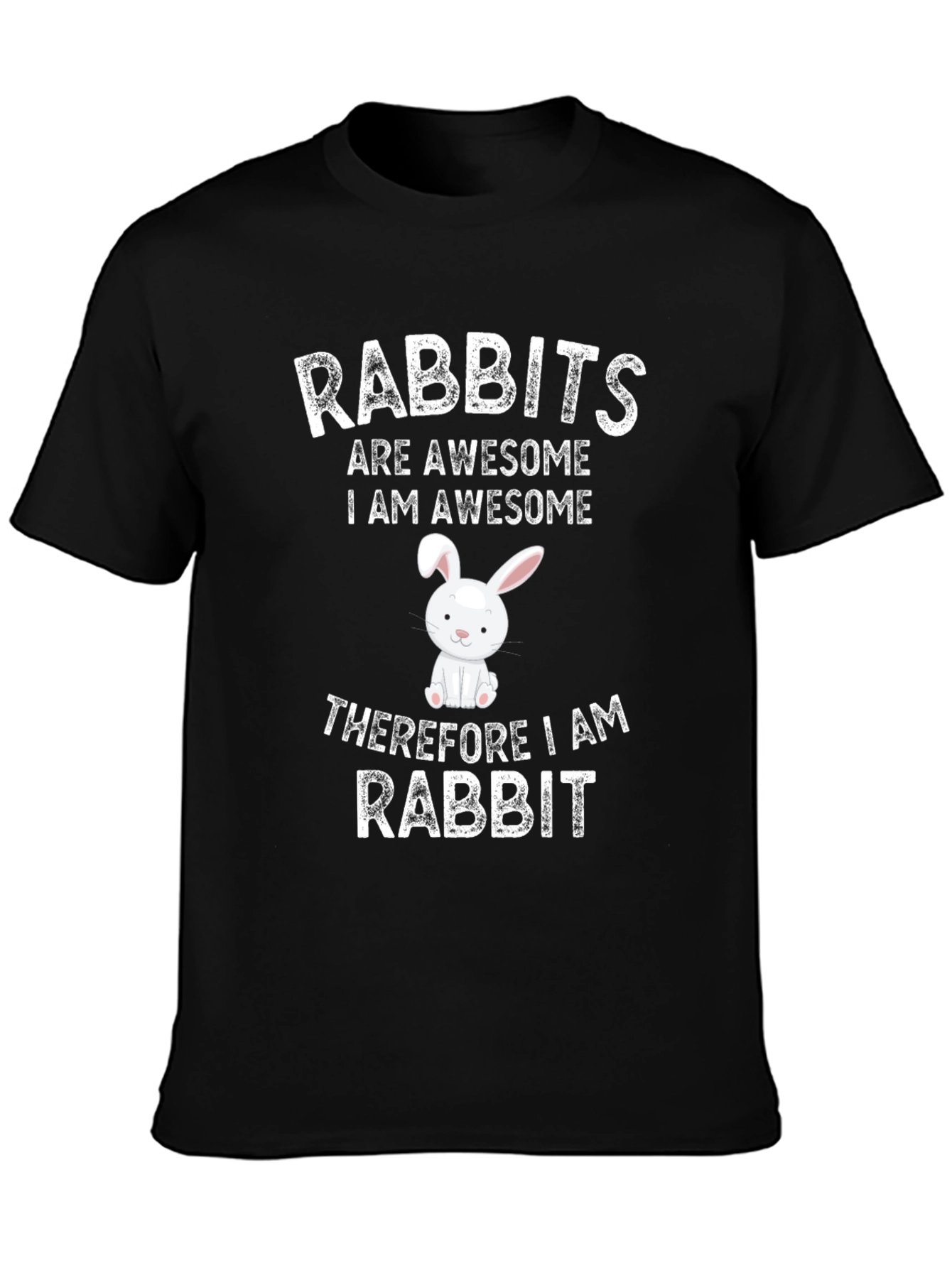 Rabbits Are Awesome Graphic T-Shirt
