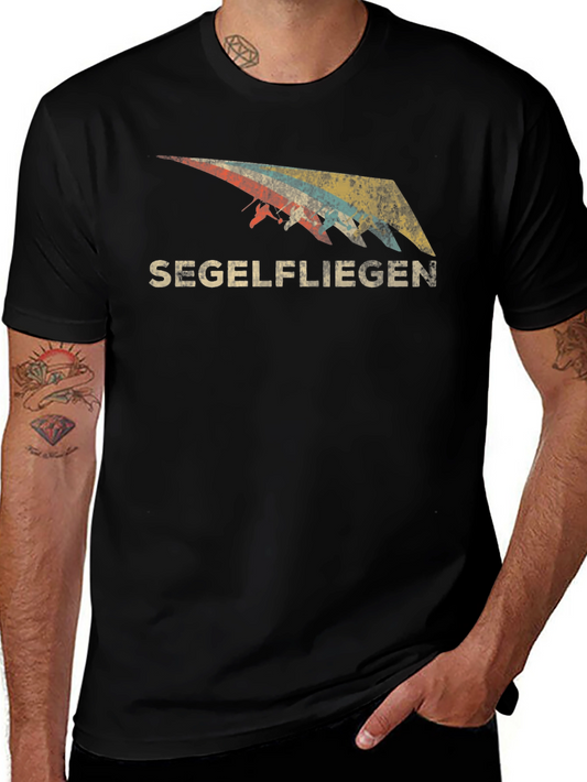 Vintage Segelfliegen Hang Gliding T-Shirt