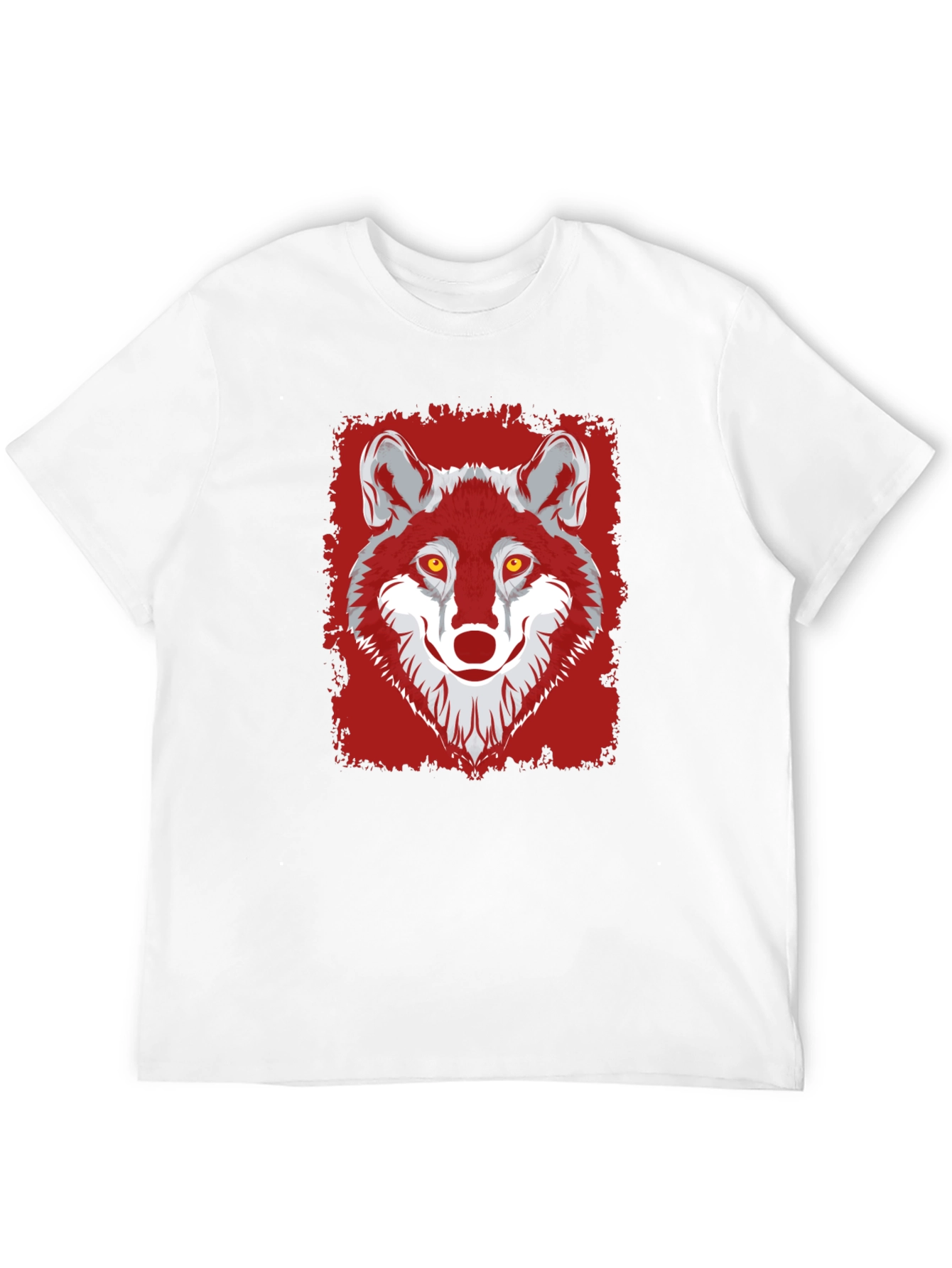Wolf Graphic Tee - Mens Black T-Shirt