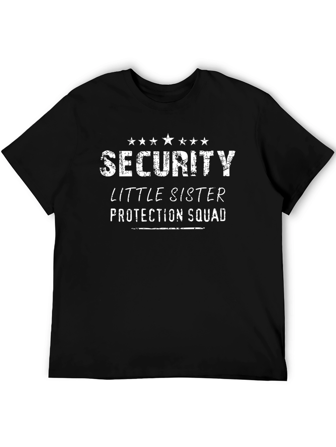 Security Little Sister Protection Squad T-Shirt