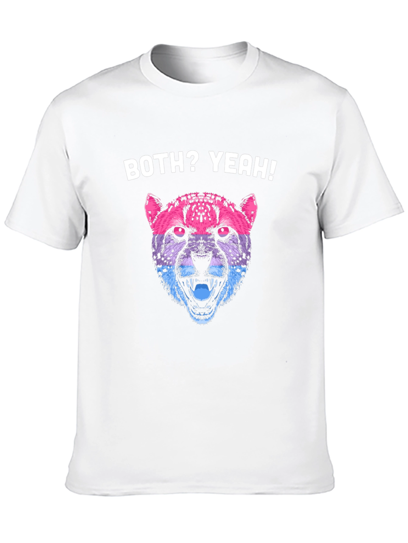 Bisexual Pride Cheetah Graphic T-Shirt