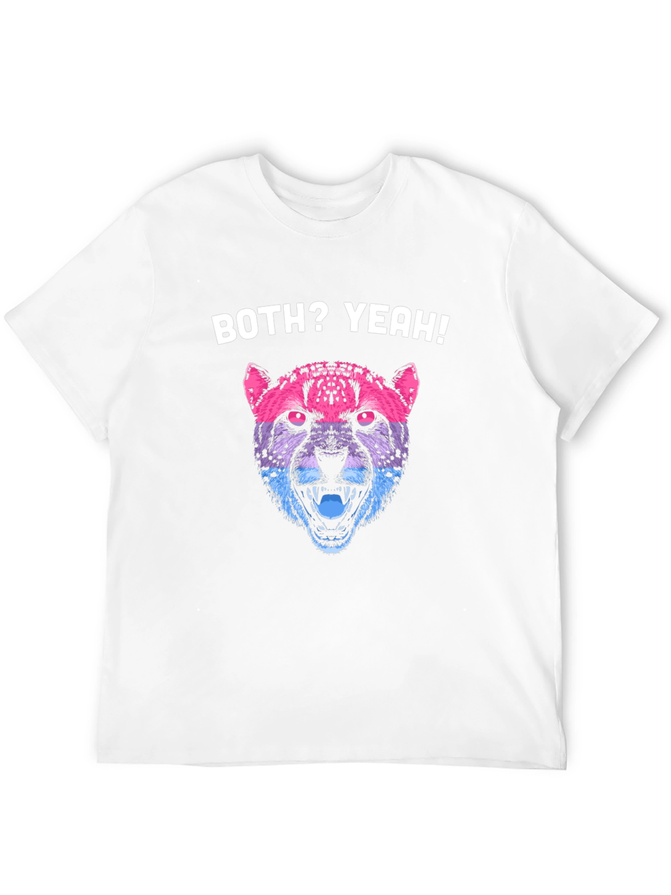 Bisexual Pride Cheetah Graphic T-Shirt
