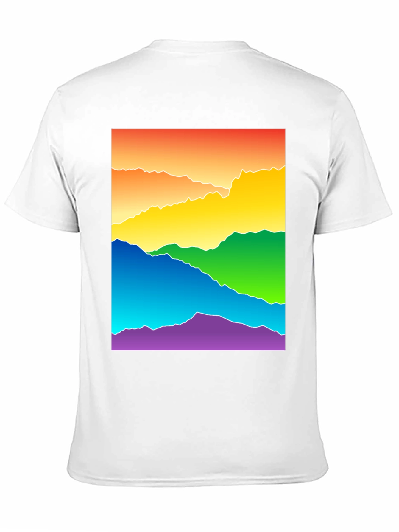 Rainbow Mountain Graphic Tee - Pride Apparel
