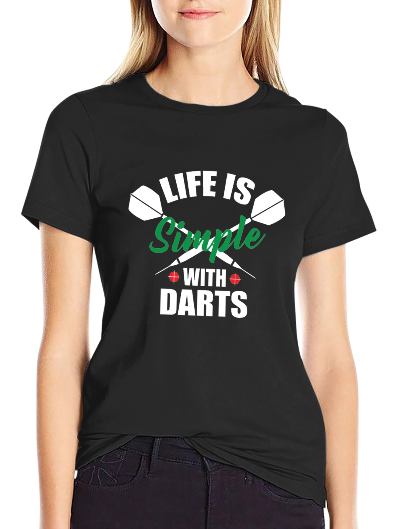 Life is Simple with Darts T-Shirt