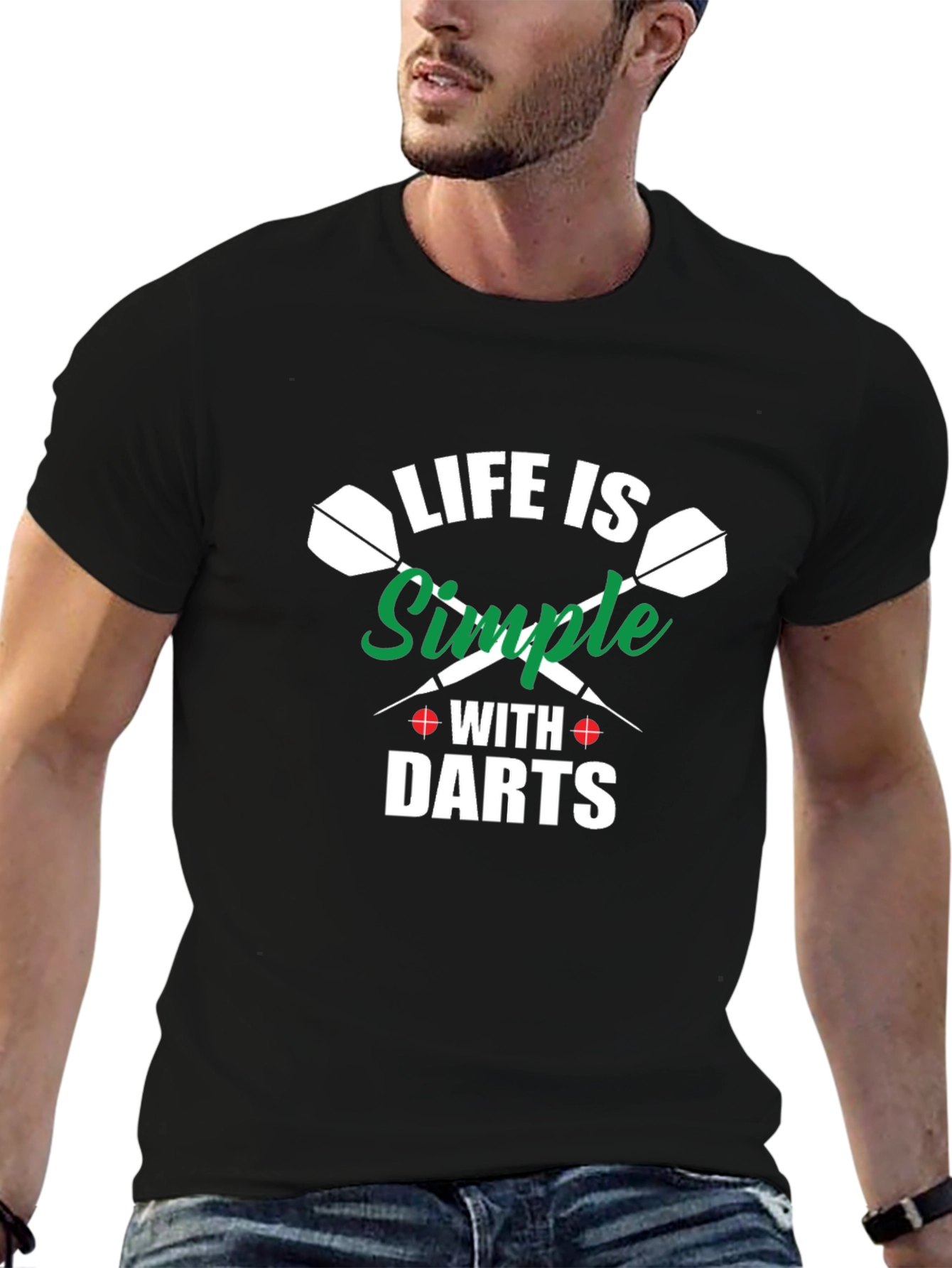 Life is Simple with Darts T-Shirt