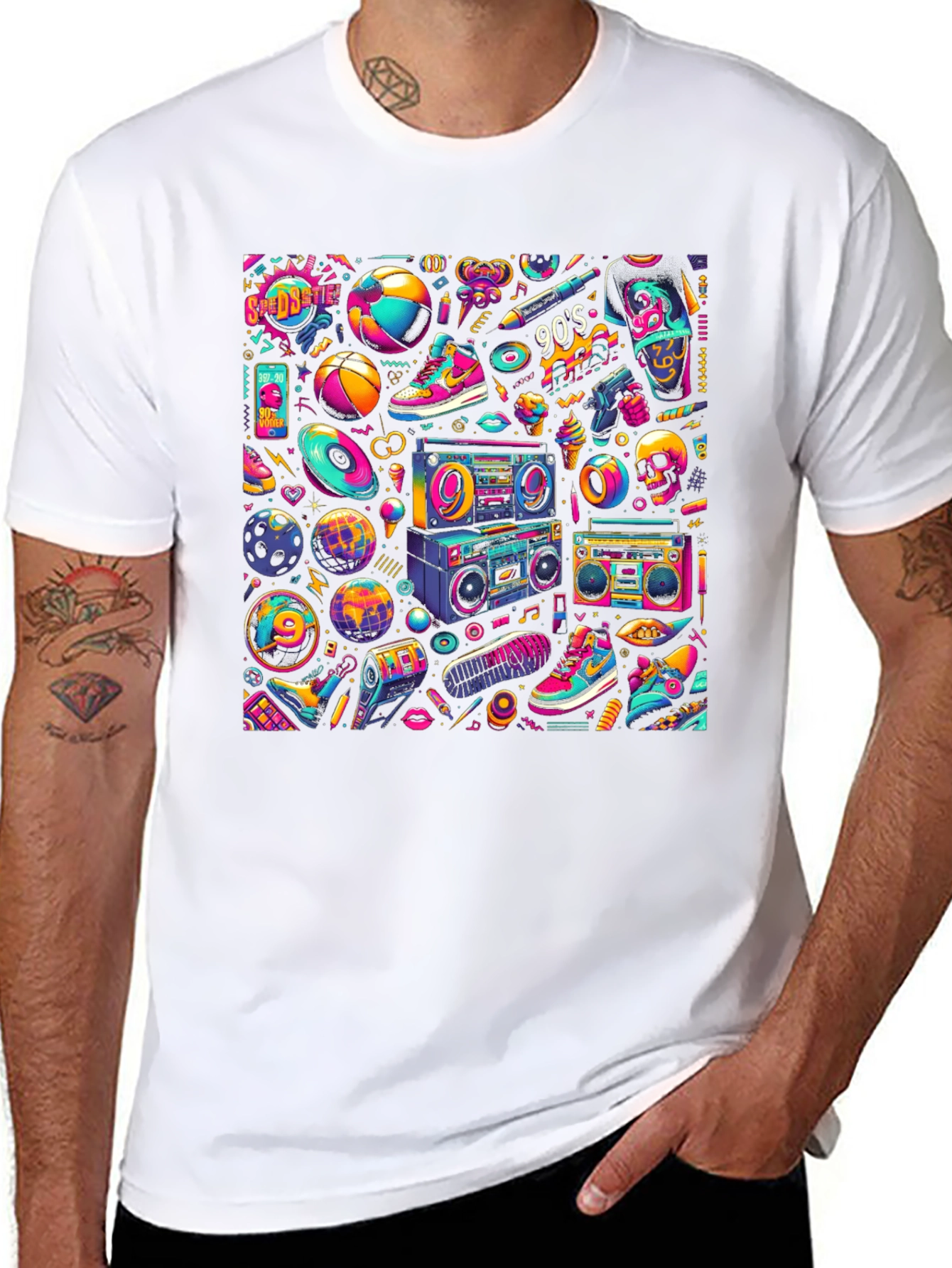 90s Throwback Graphic Tee