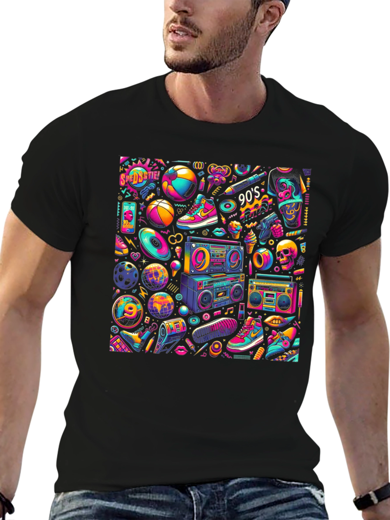 90s Throwback Graphic Tee