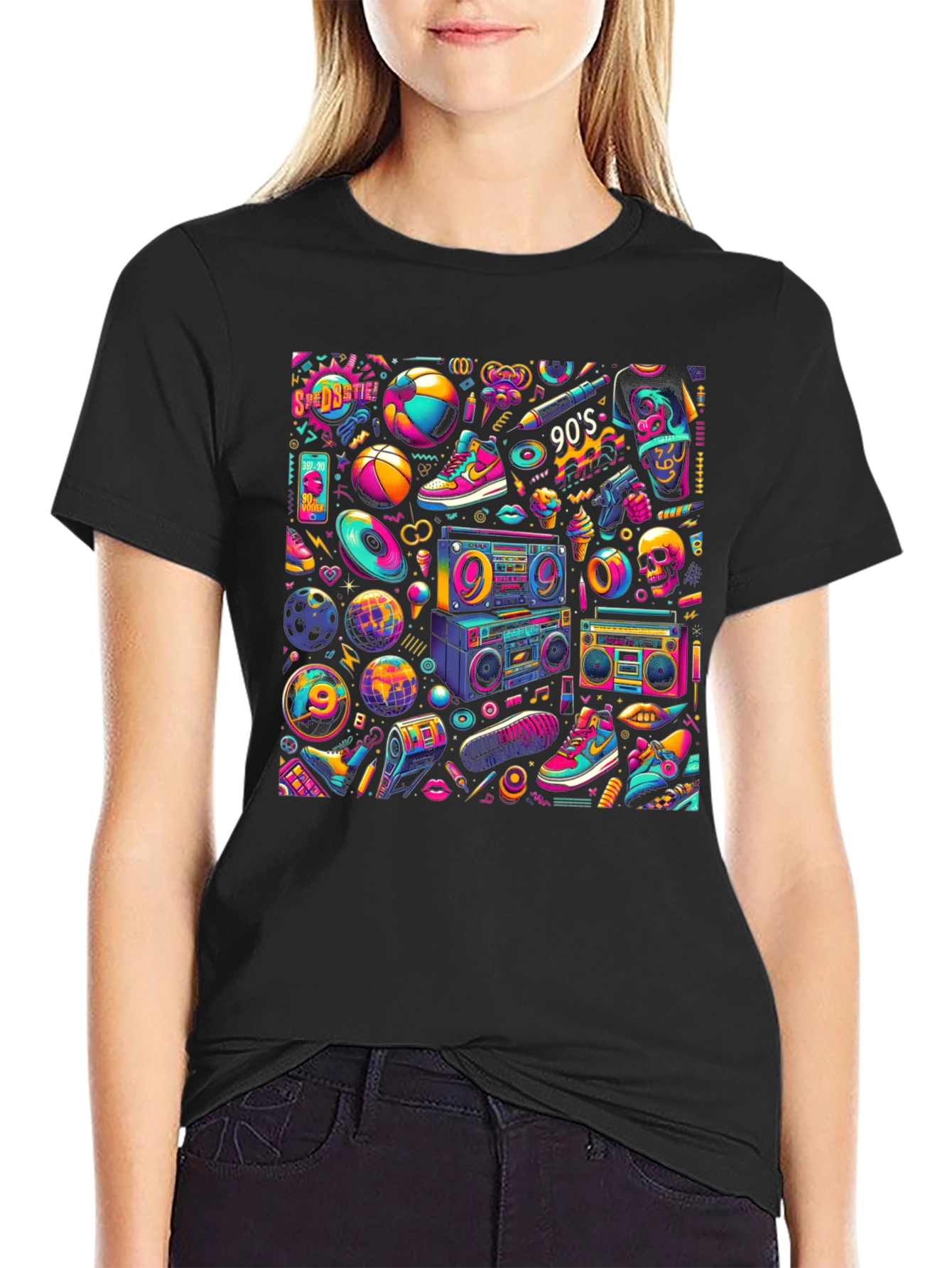90s Throwback Graphic Tee