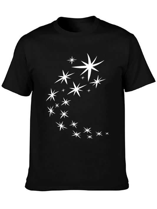 Sparkle Starry Night Black T-Shirt